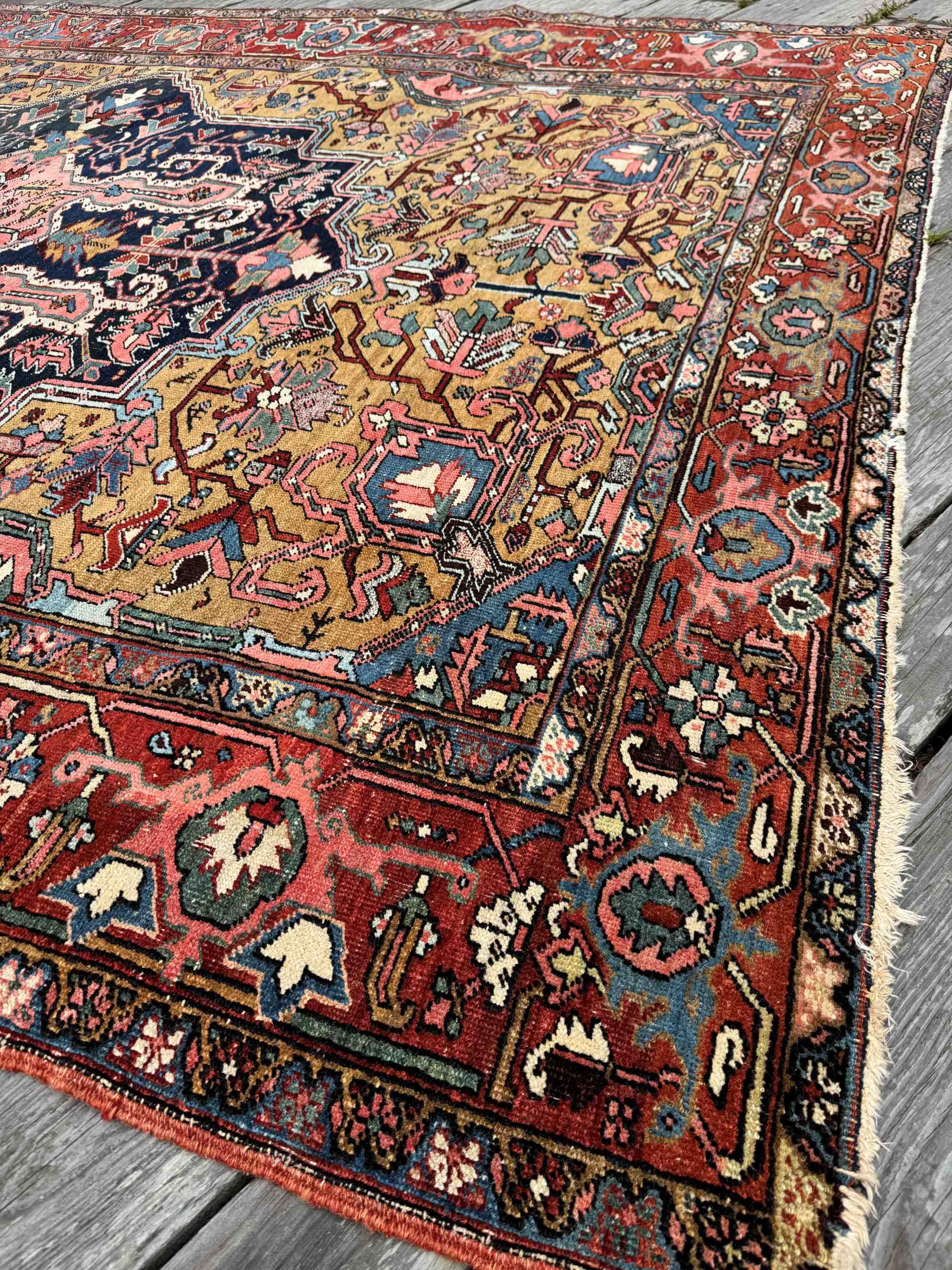 antique Heriz rugs
