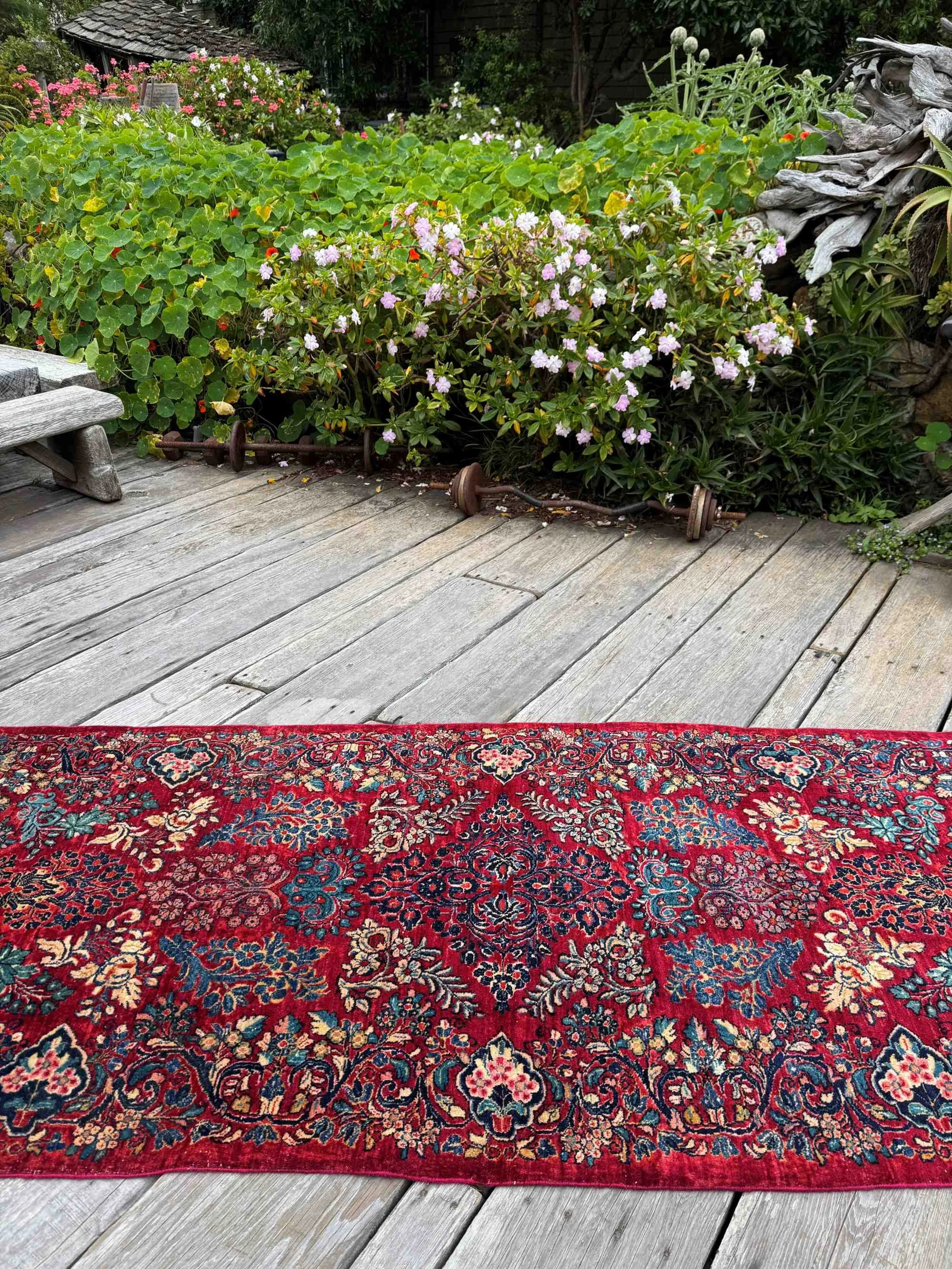 colorful vintage rugs