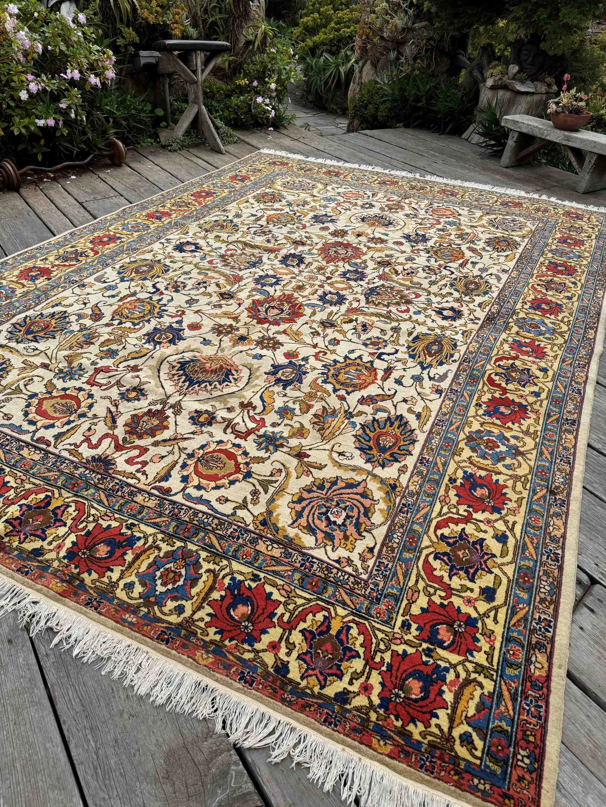 fine tabriz rugs large