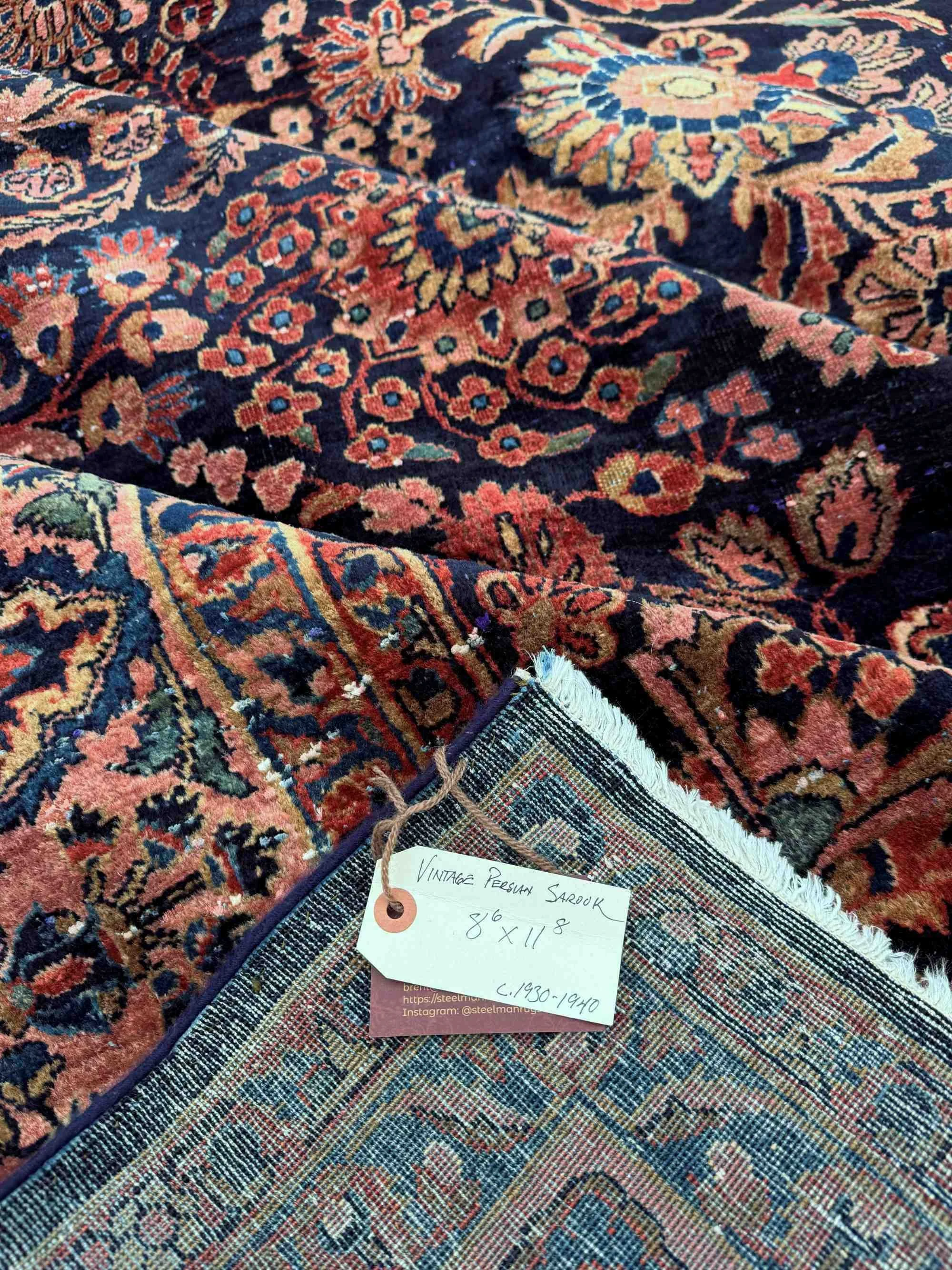 traditional Persian rugs room size