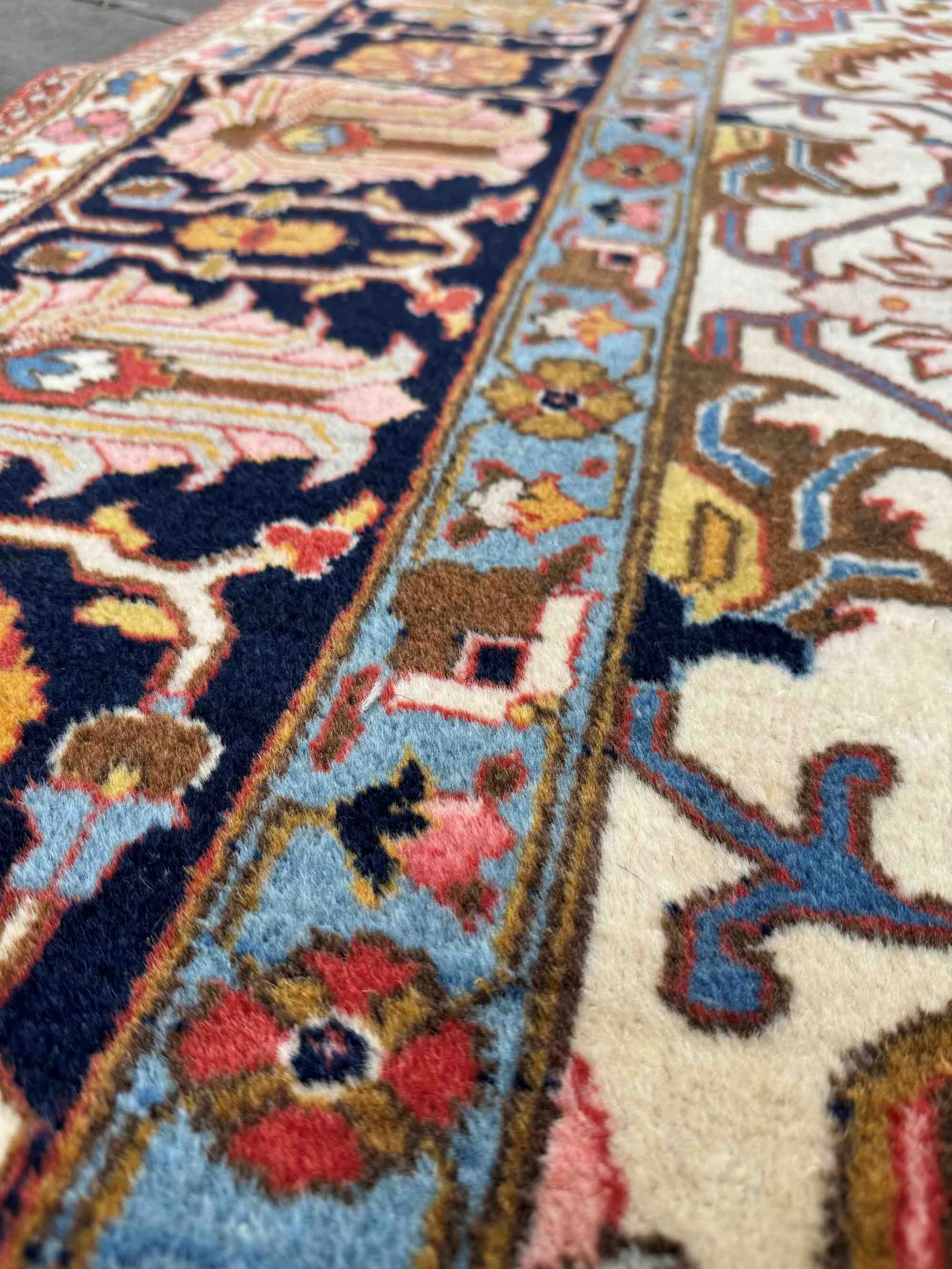 colorful vintage rugs