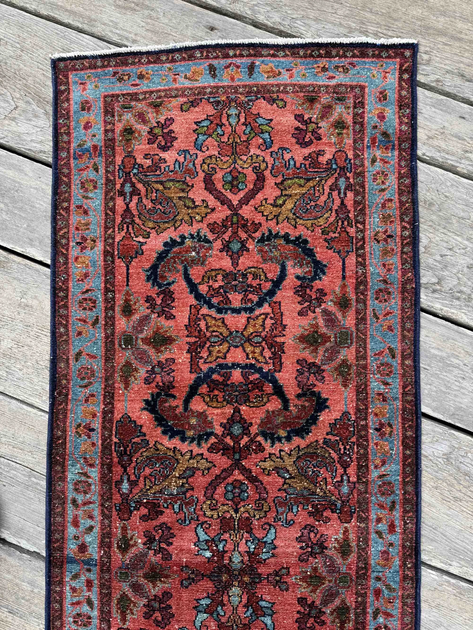Hamadan runner rug