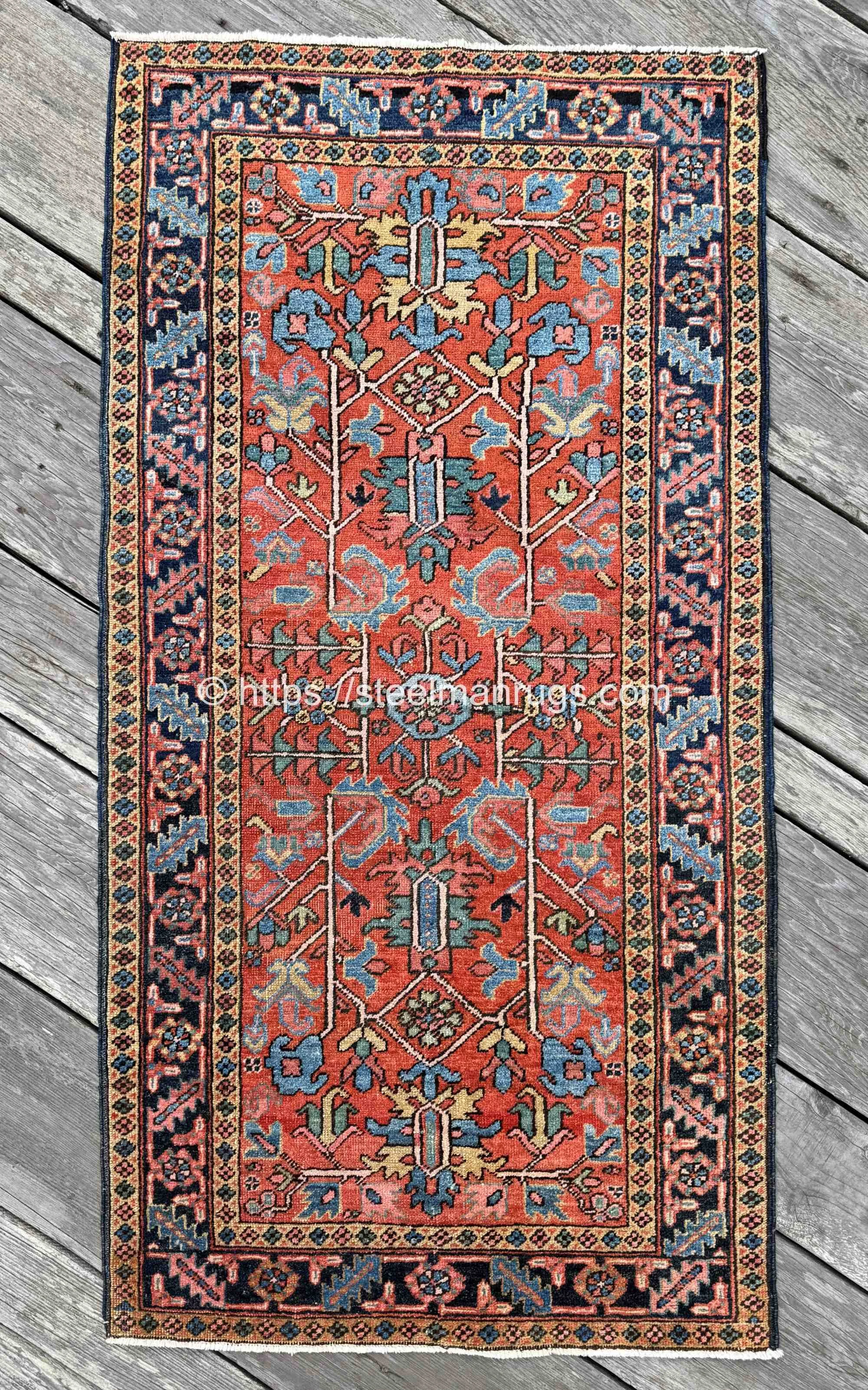 antique Heriz rugs
