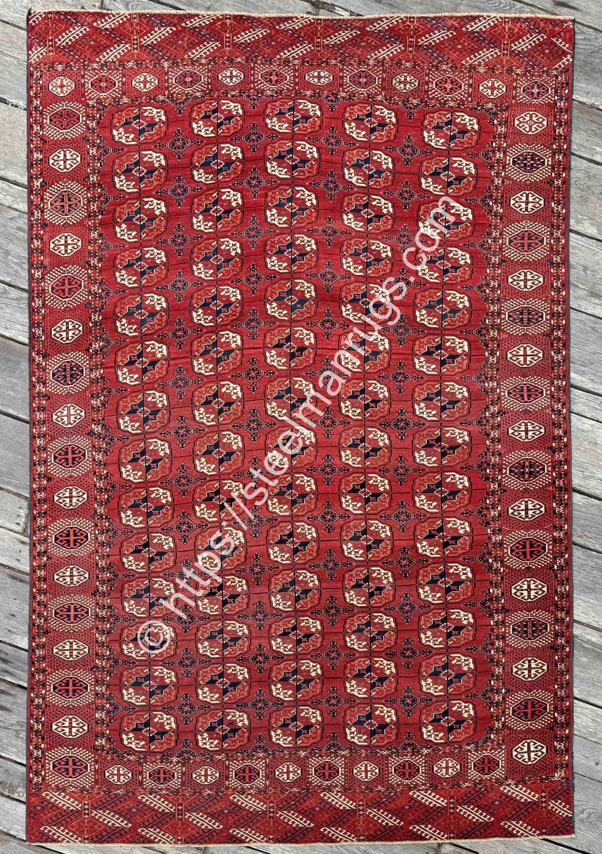 antique tekke rug