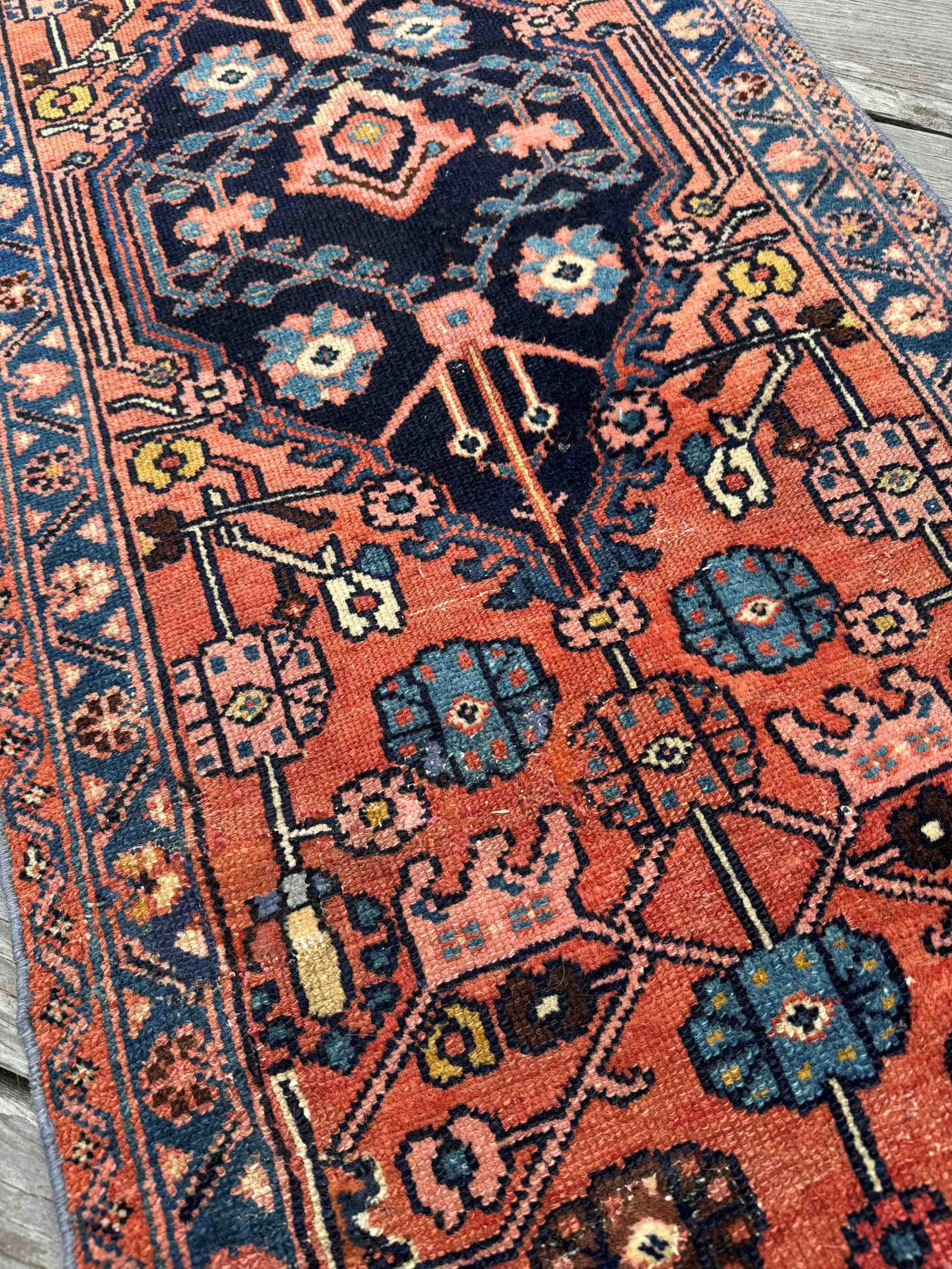 Hamadan runner rug