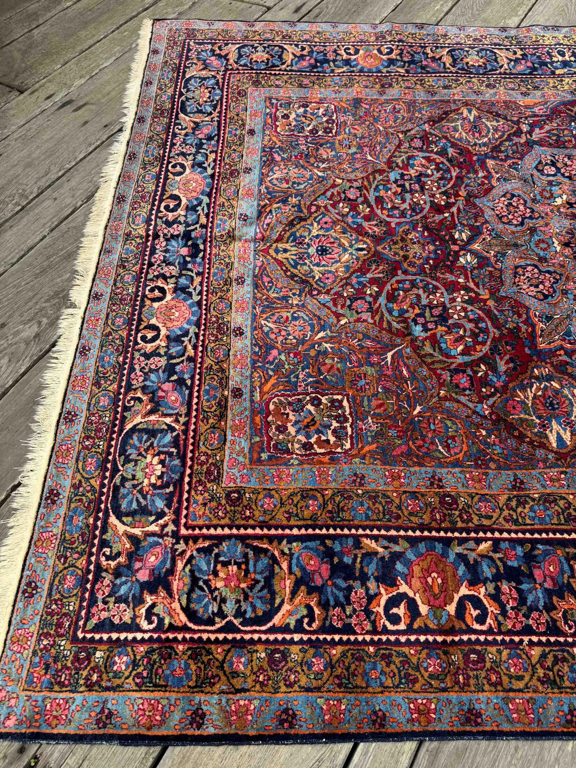 colorful vintage rugs