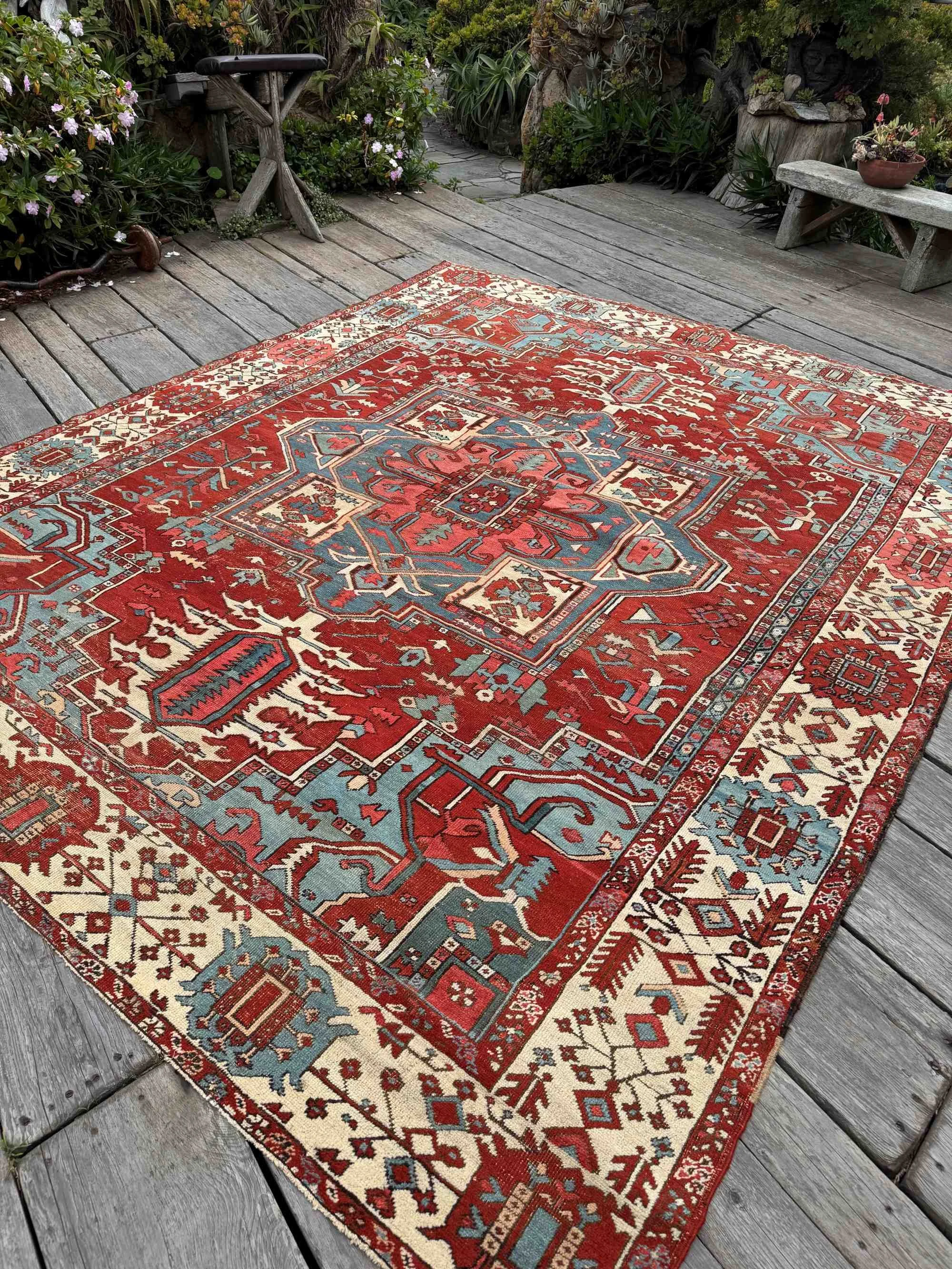 Serapi Heriz rugs 10x12