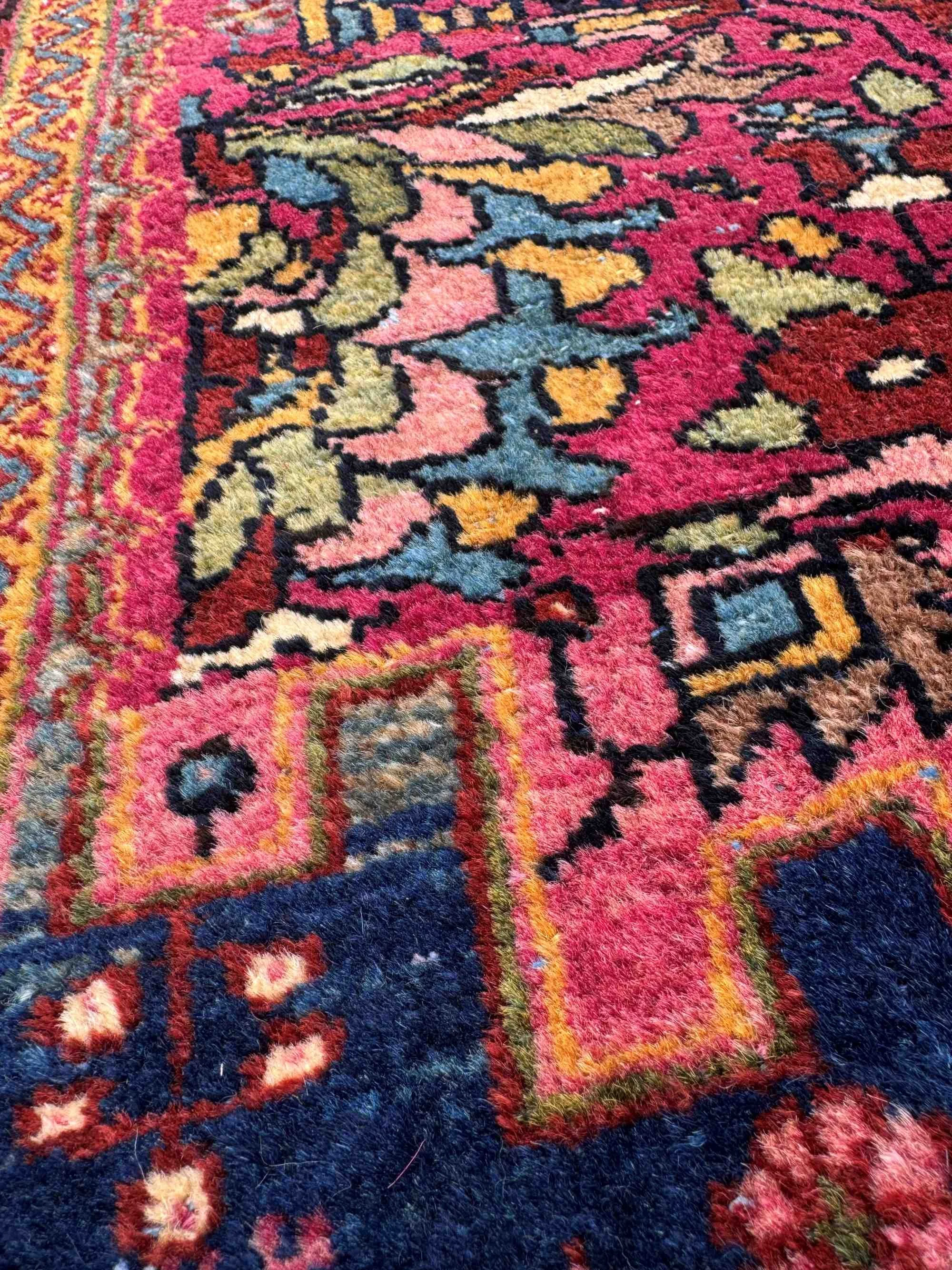 colorful vintage rugs