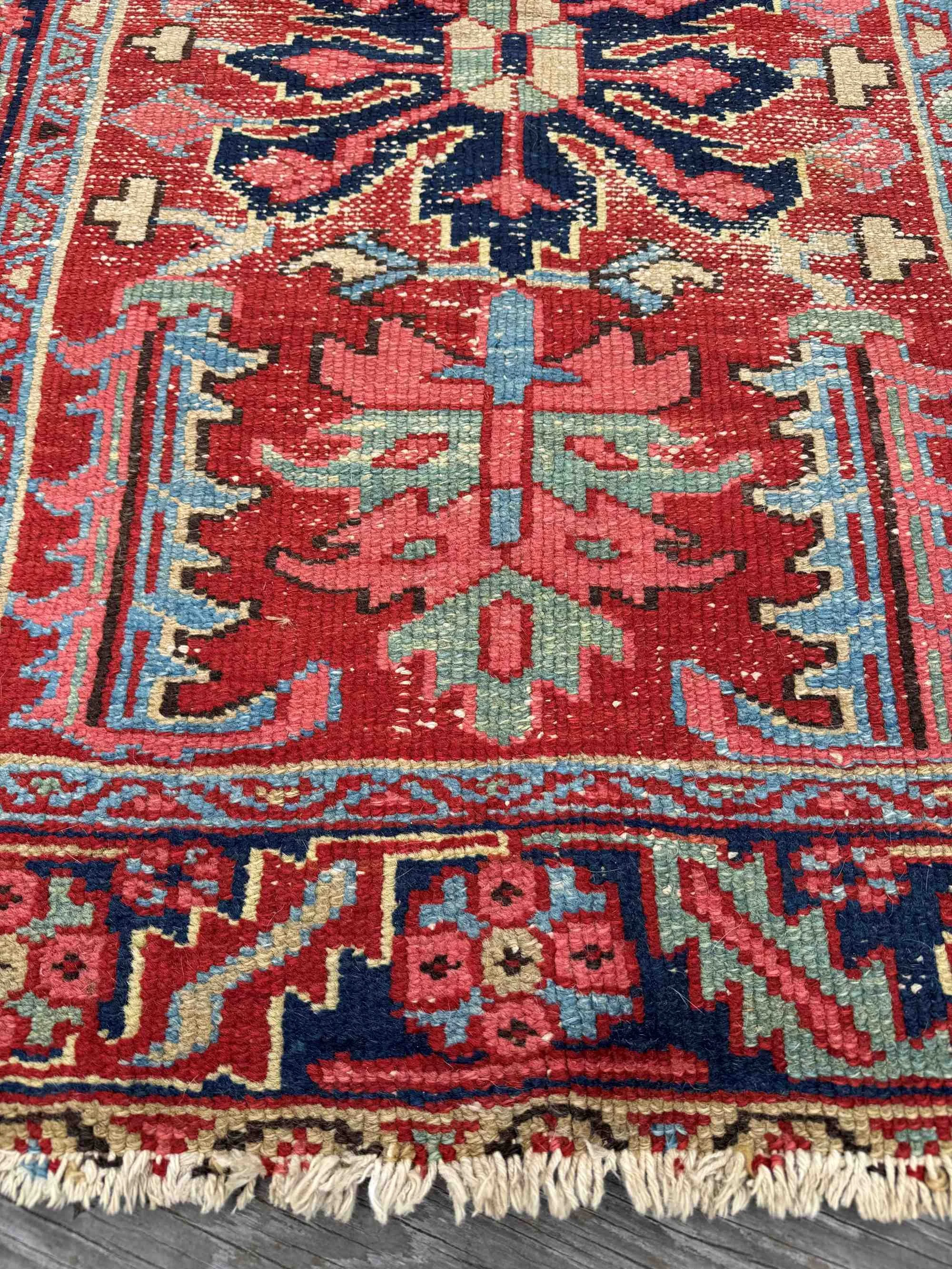 accent rugs hand knotted antique vintage