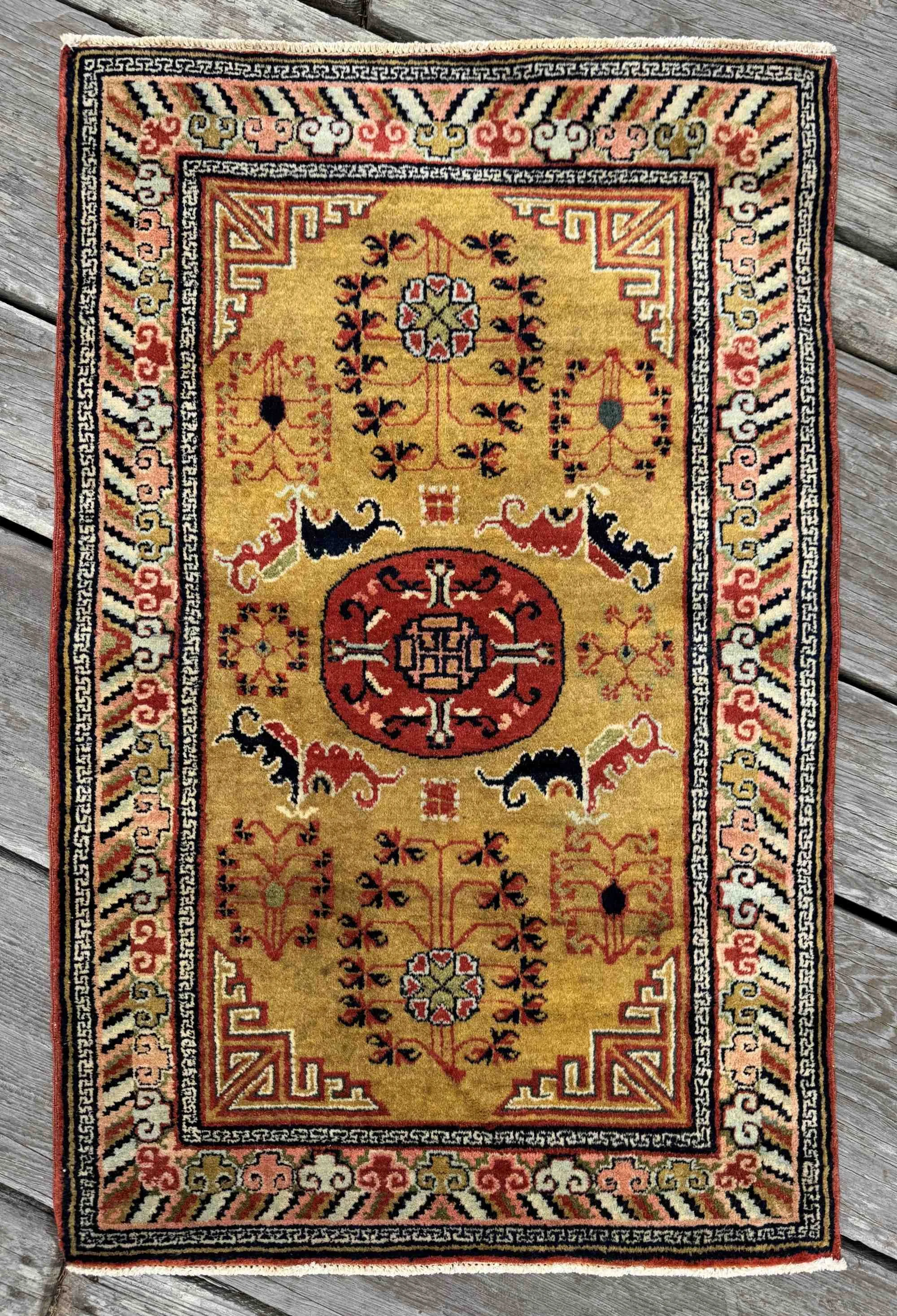 antique Tibetan rugs