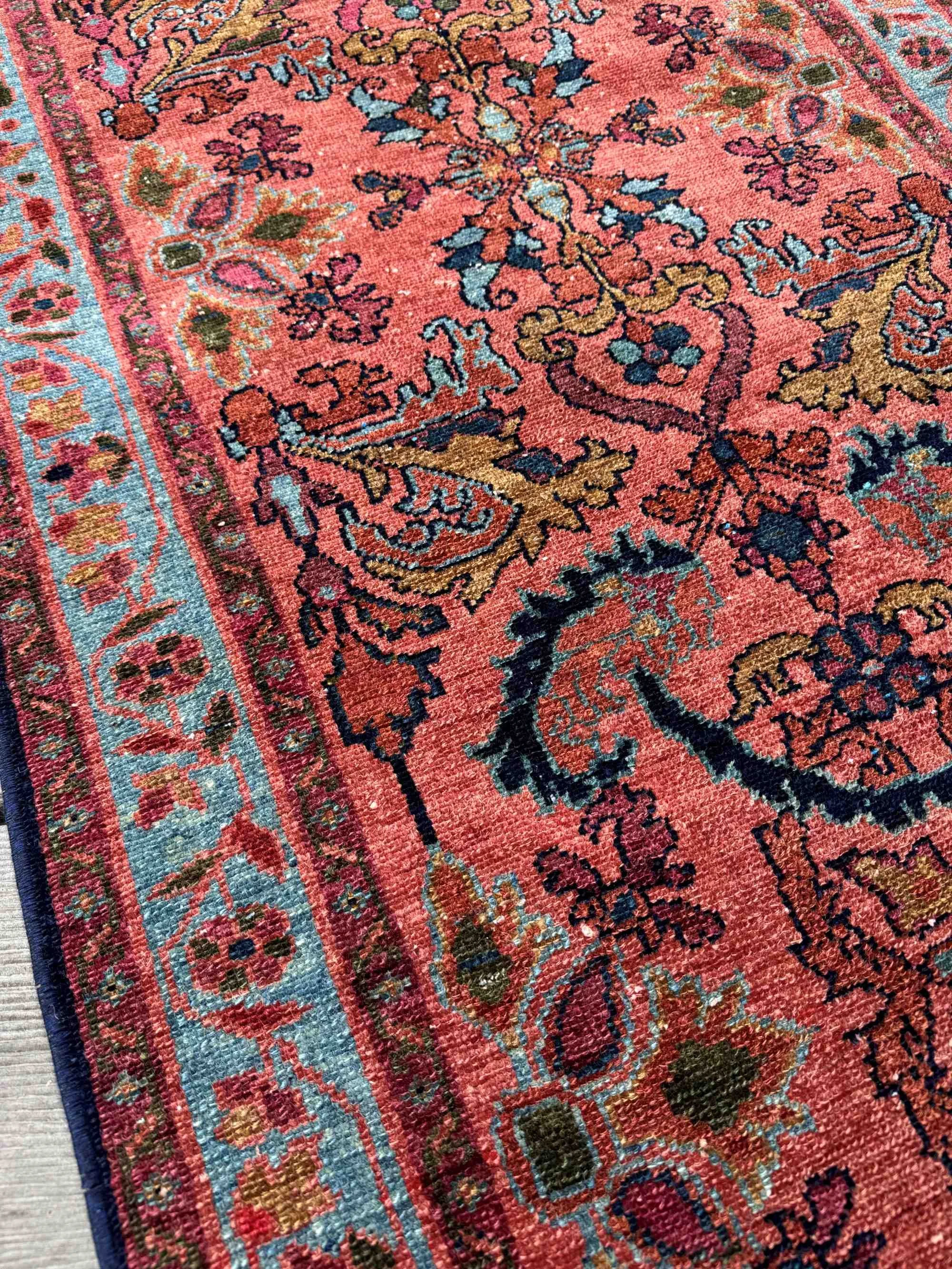 vintage Hamadan rugs runners