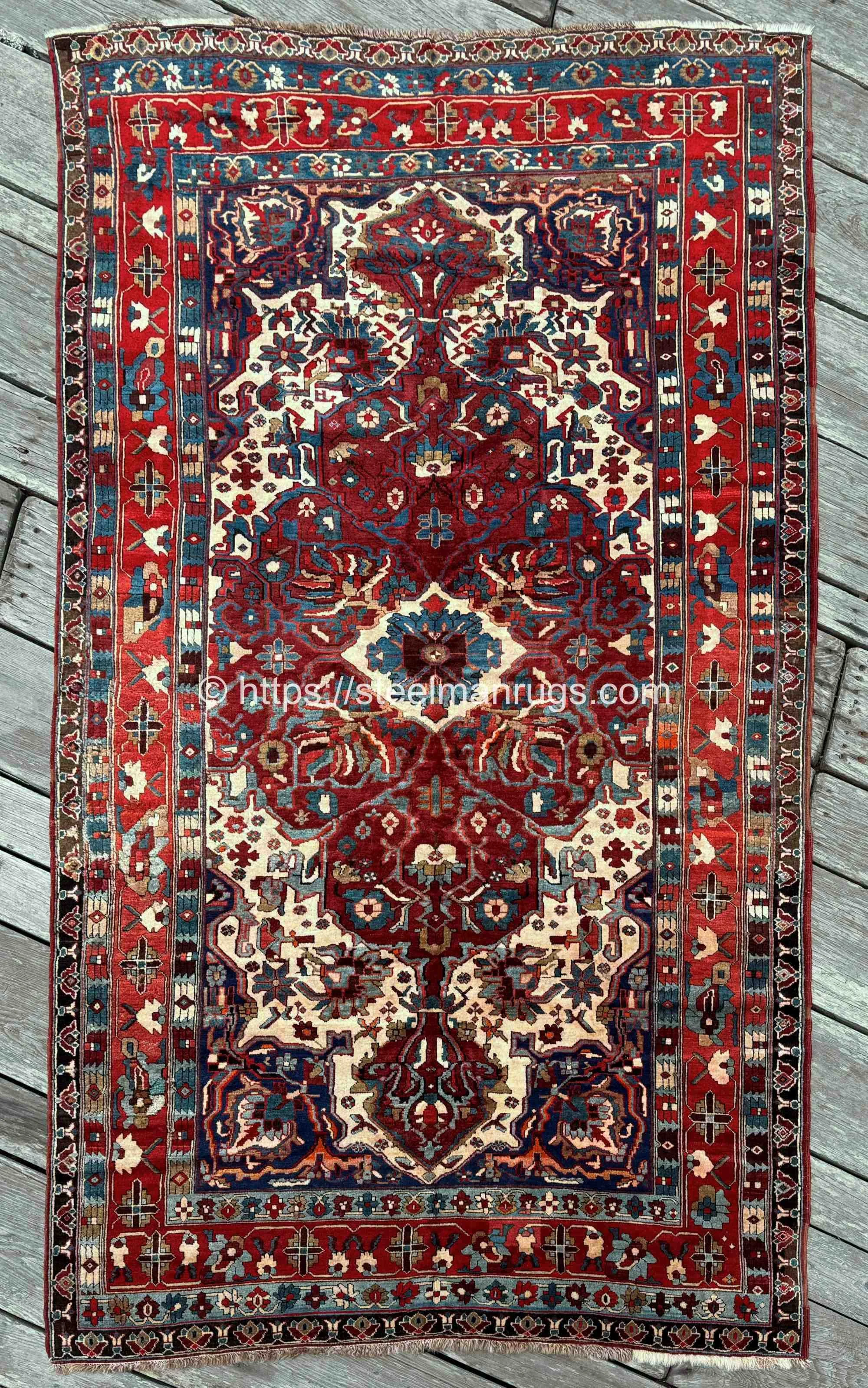 antique caucasian karabagh rug