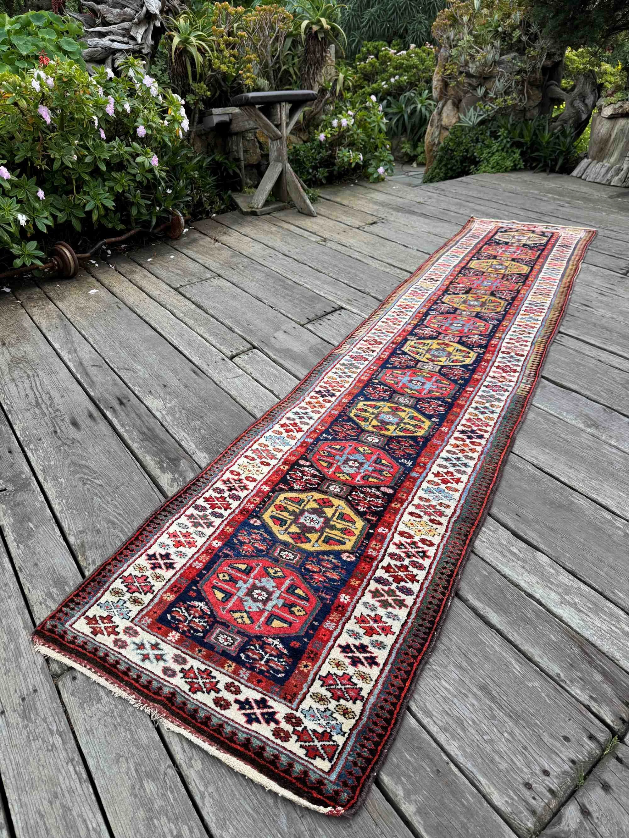 colorful vintage rugs