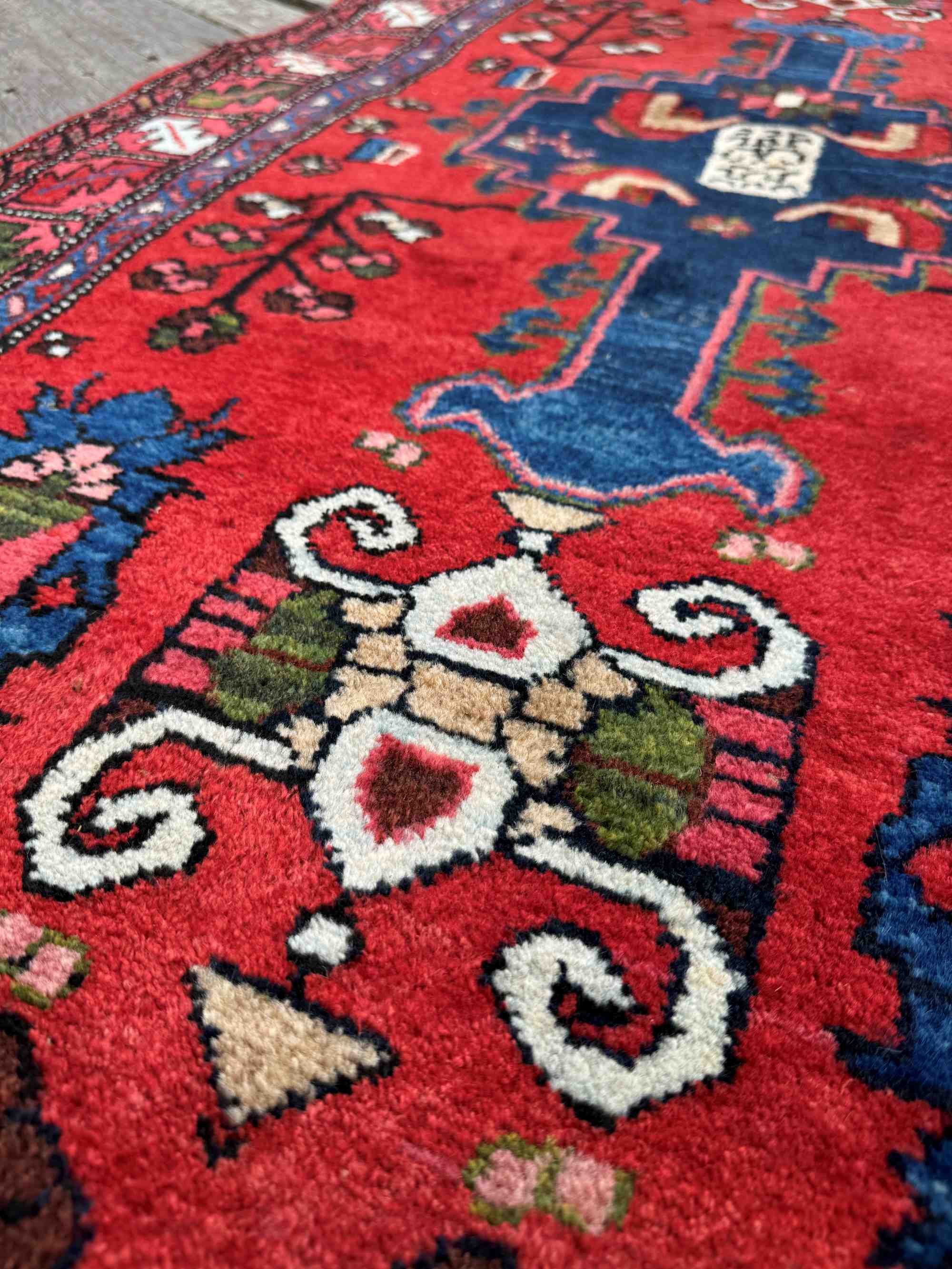 Art Deco tribal rug