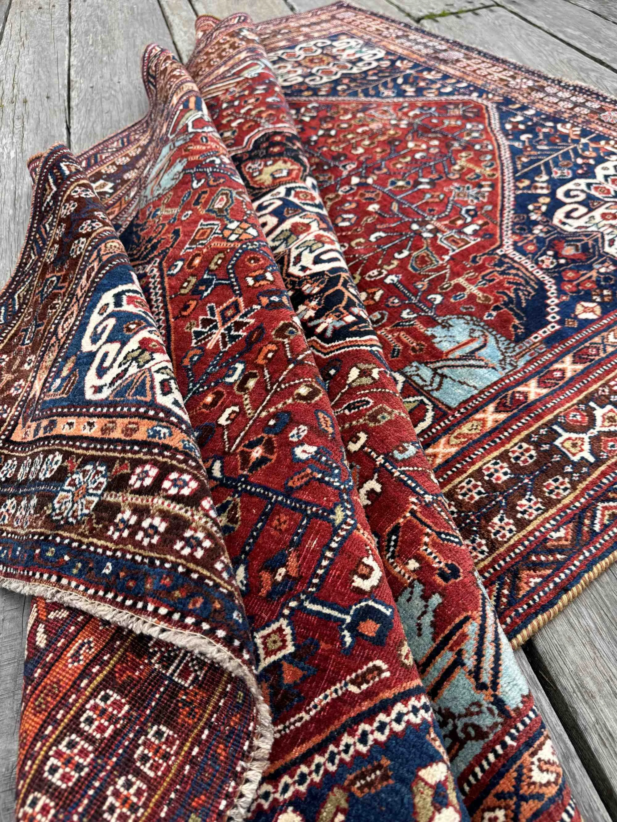 vintage shiraz rugs for sale