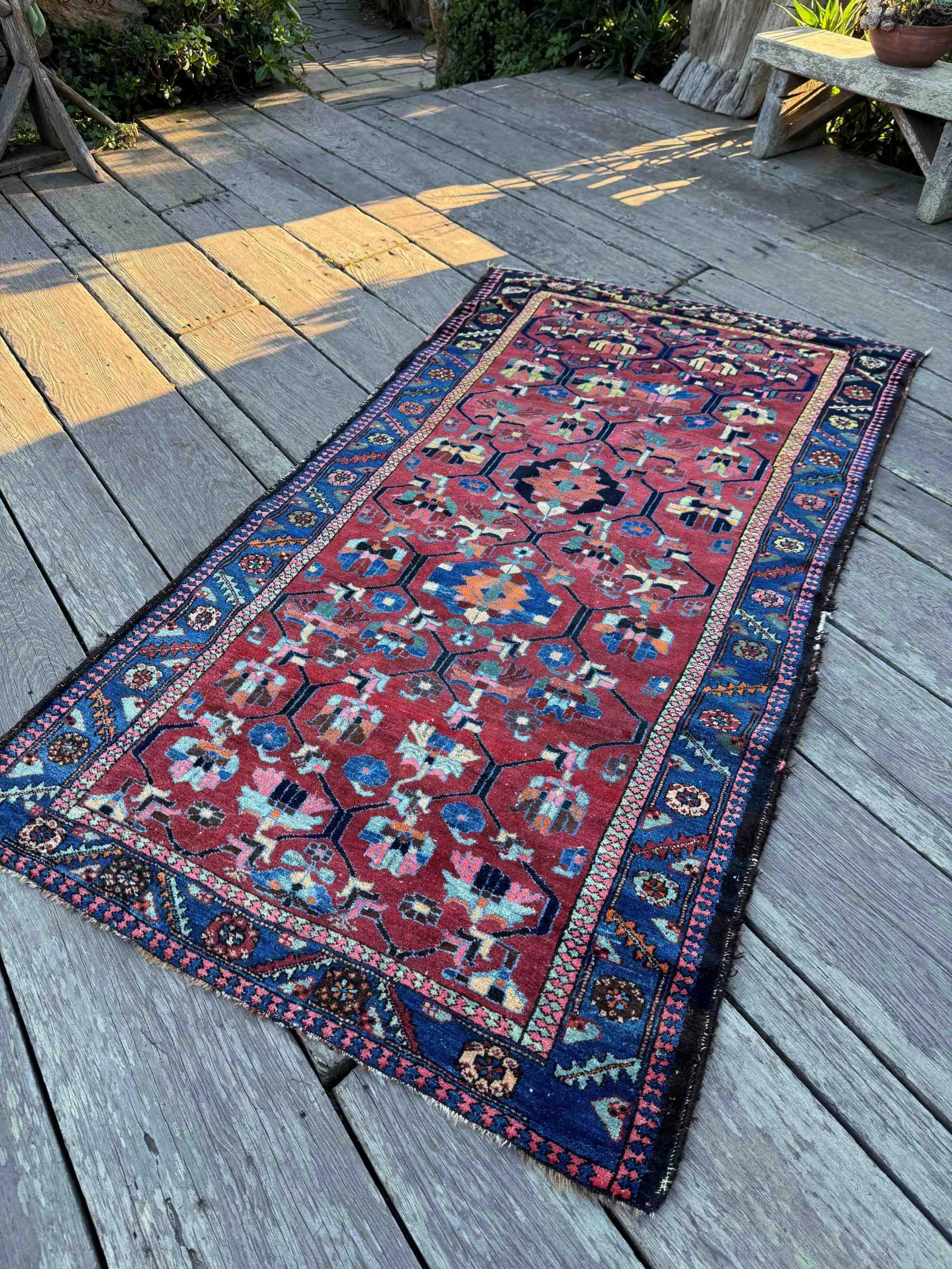 antique Bakhtiari tribal rugs