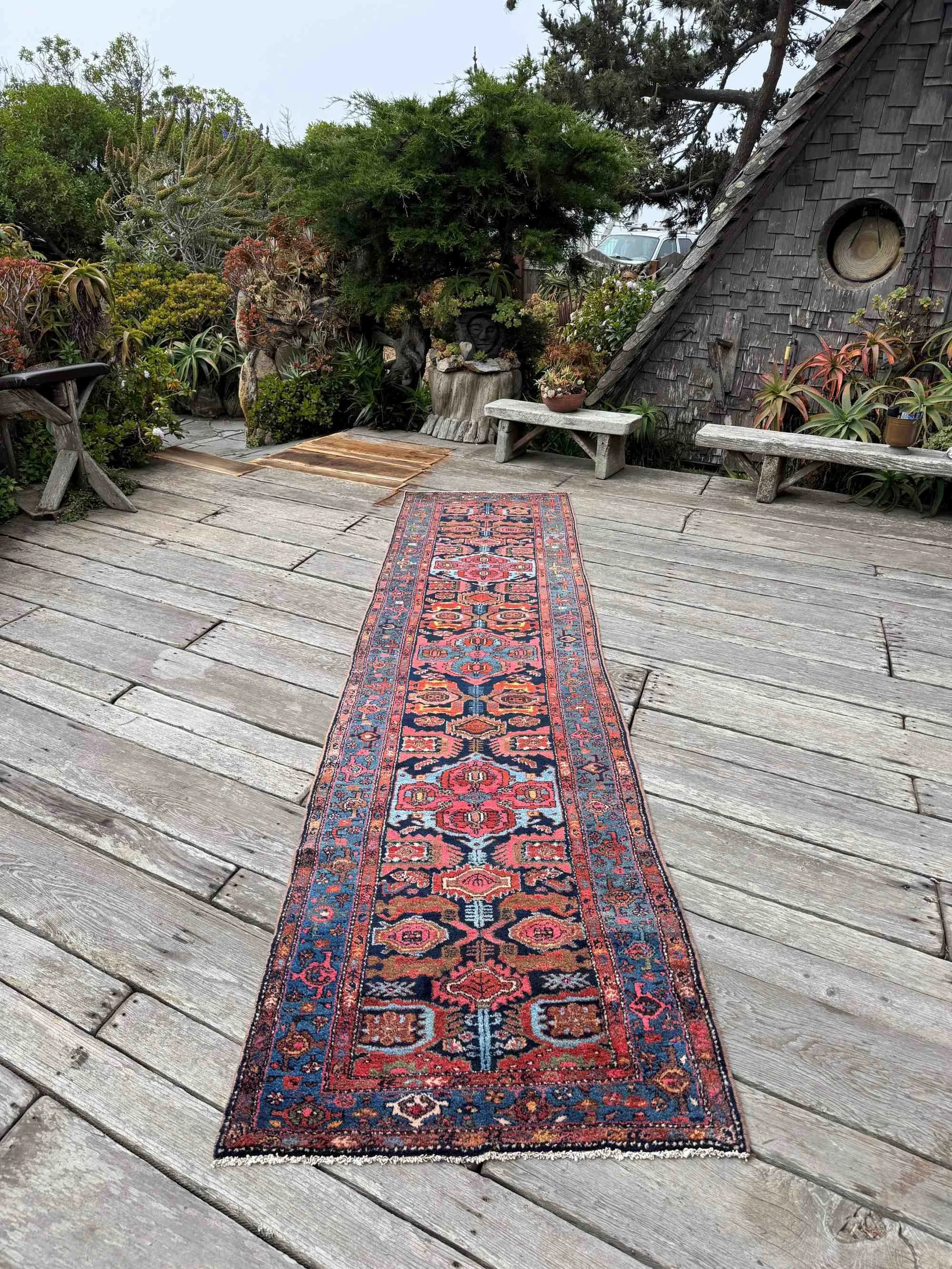 antique kurdish tribal runners rugs