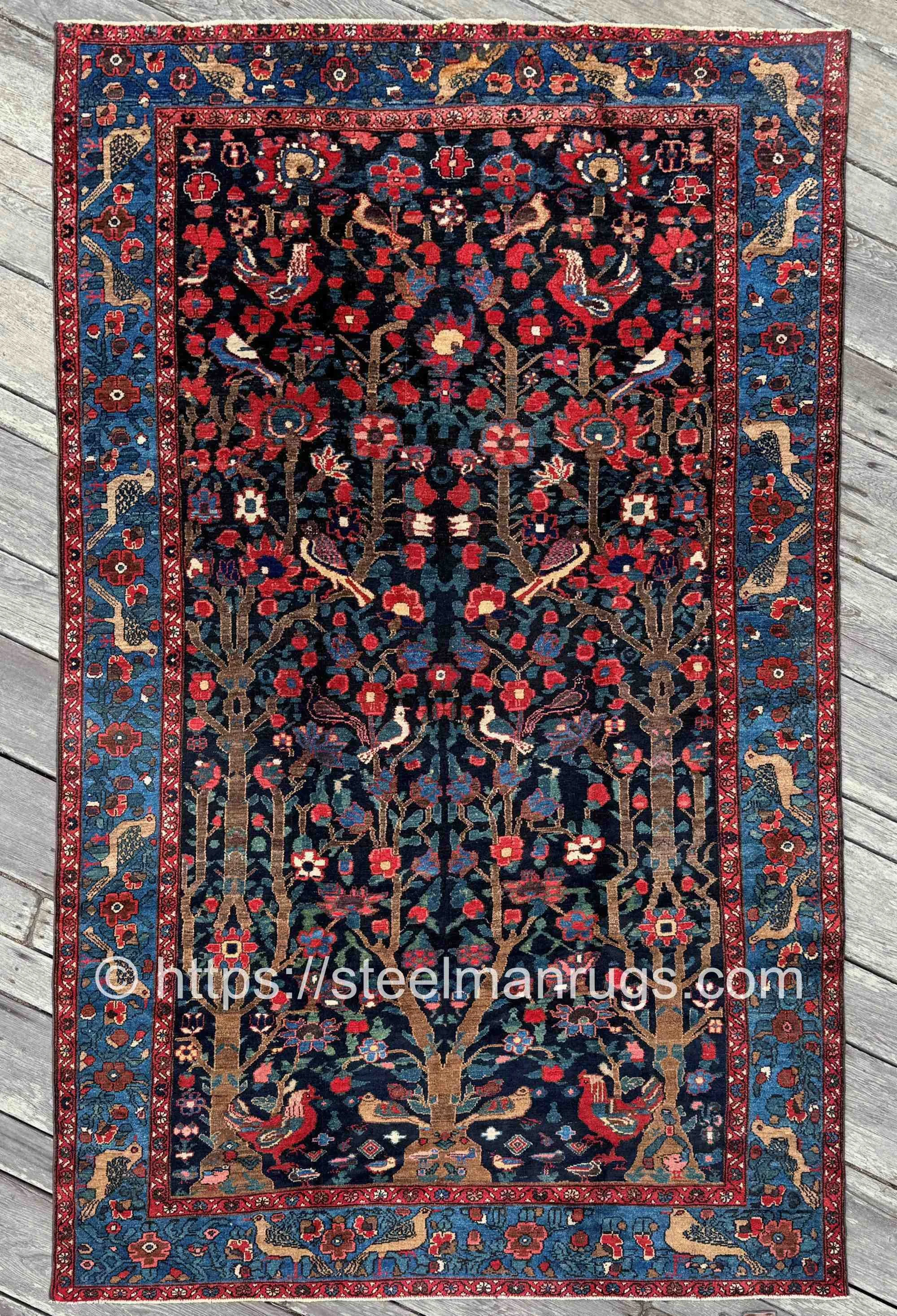 antique Bakhtiari rugs