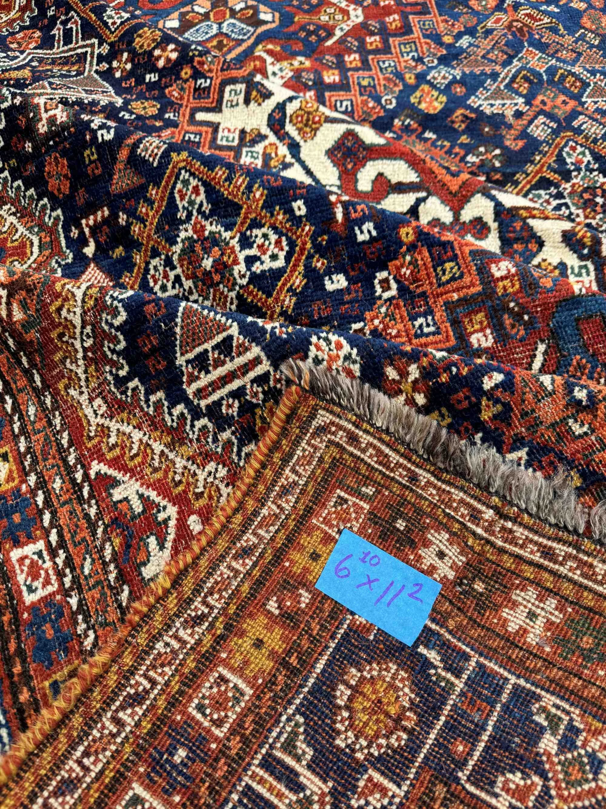 Steelman Rugs — Antique SW Persian Shiraz Qashqai Rug 6
