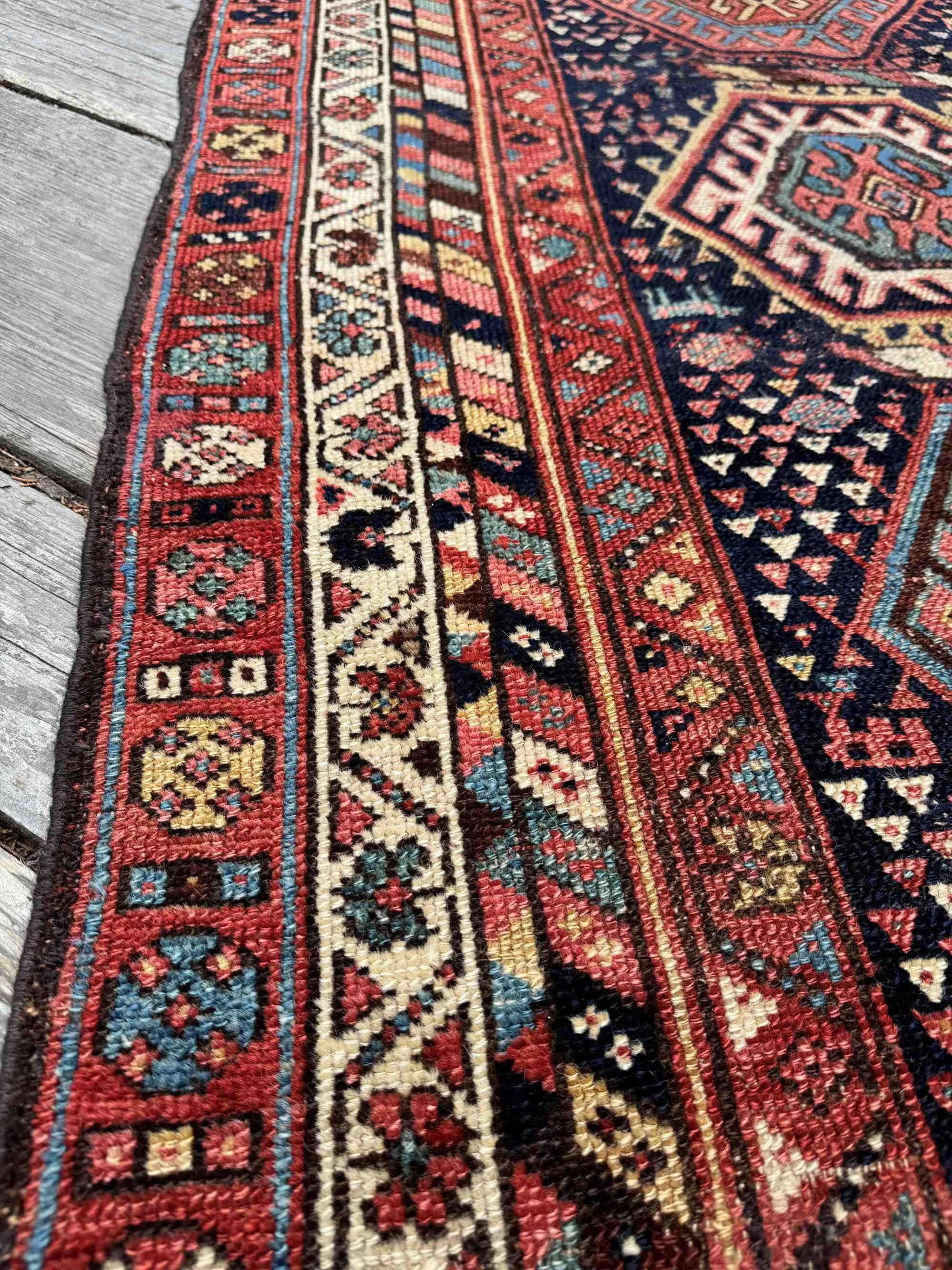 antique Kurdish rug