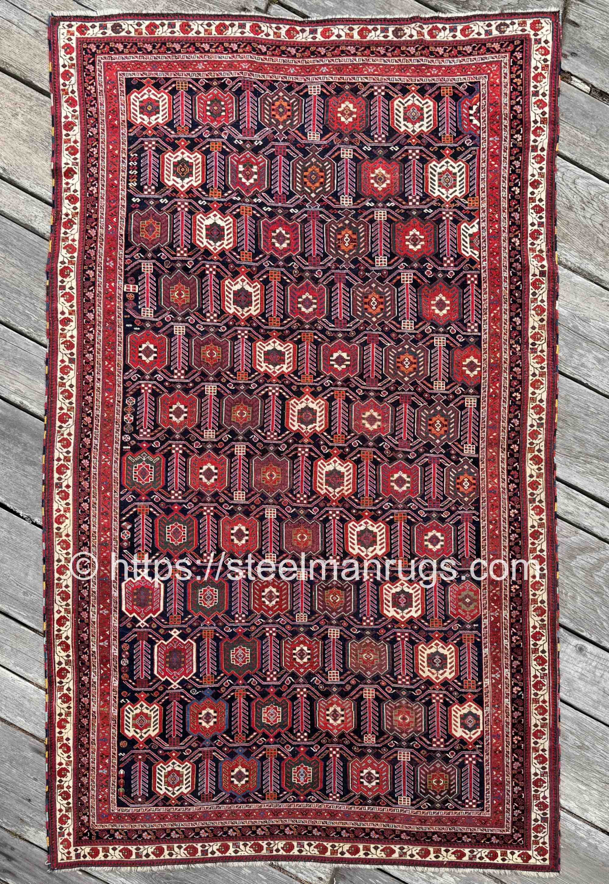 antique Afshar tribal rugs