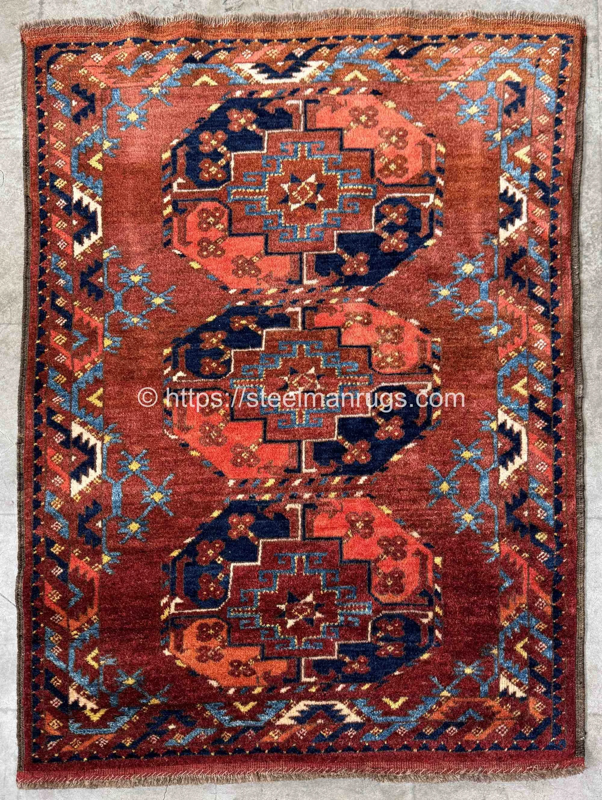 Vintage Ersari Bokhara rugs