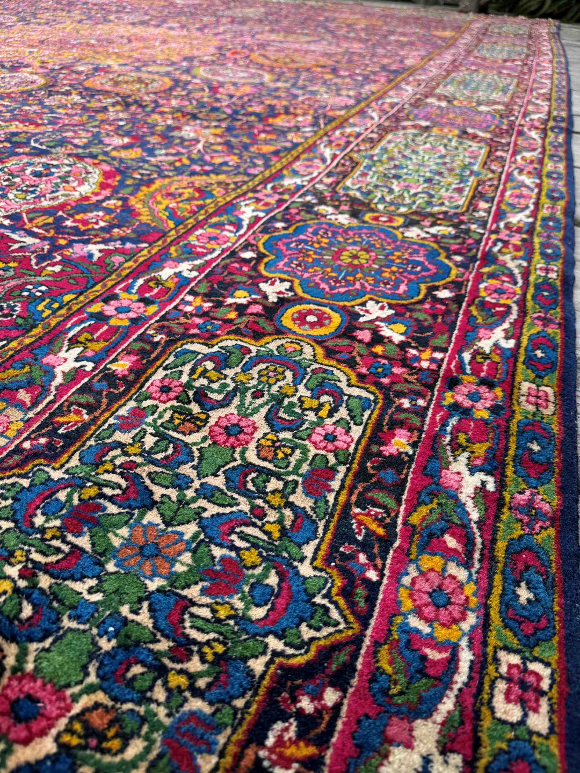 colorful vintage rugs