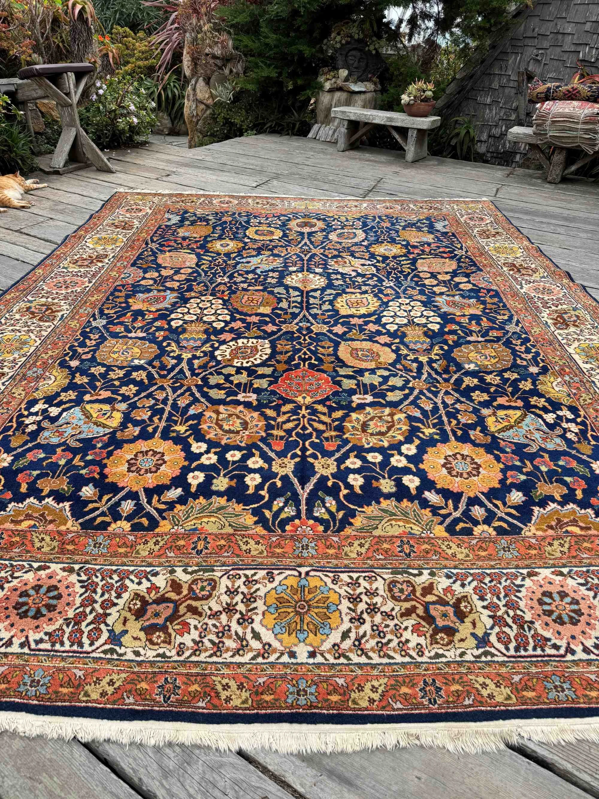 antique Tabriz rugs