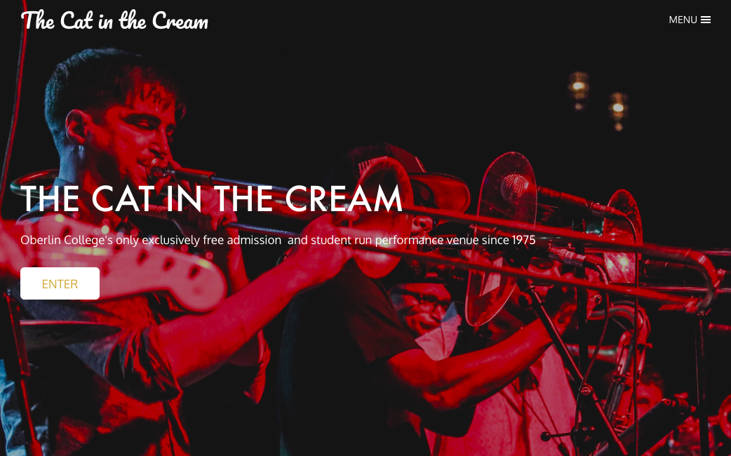 Website built using Weebly, Adobe InDesign and Photoshop