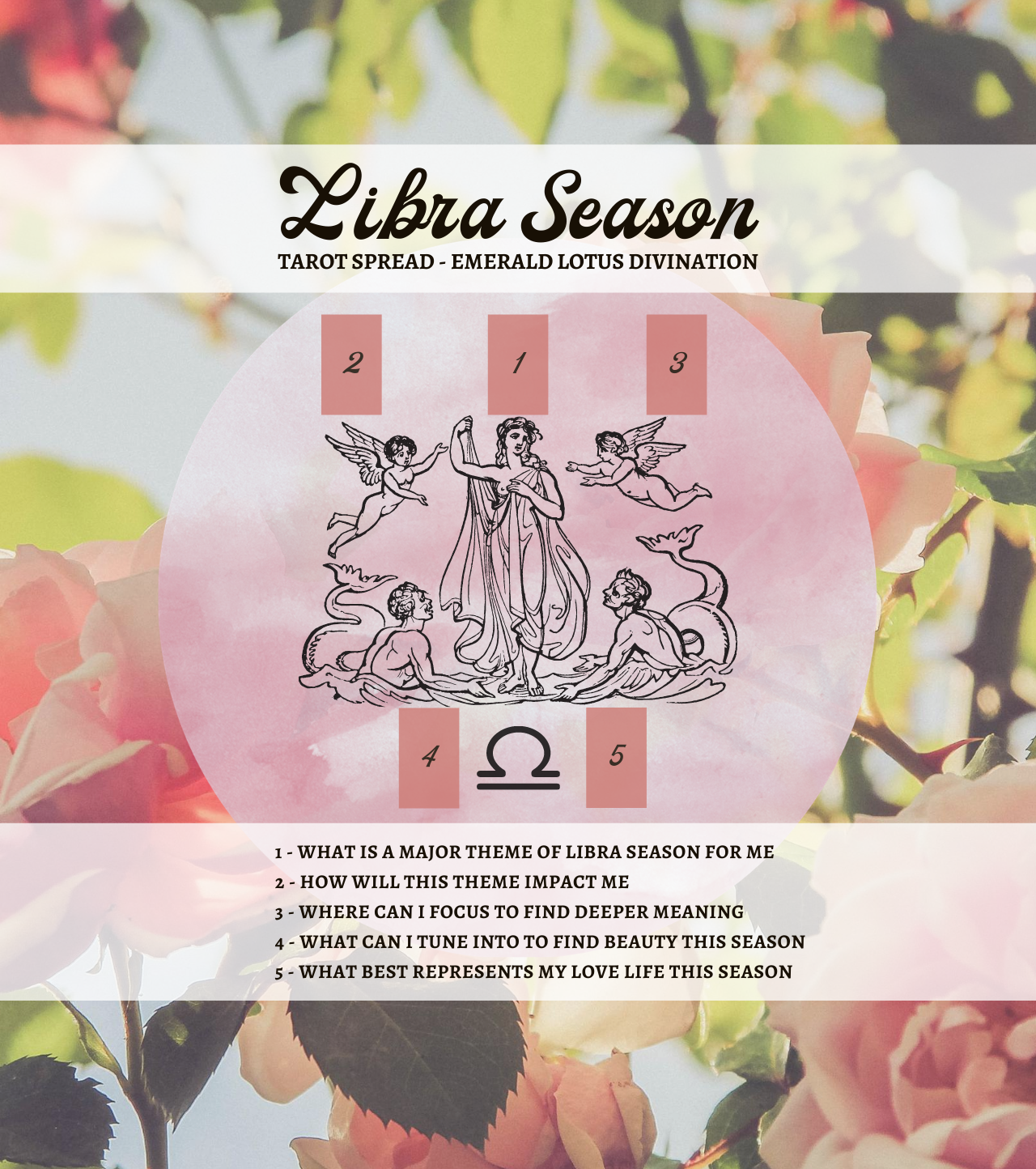 Libra Season Tarot Spread — Emerald Lotus Divination