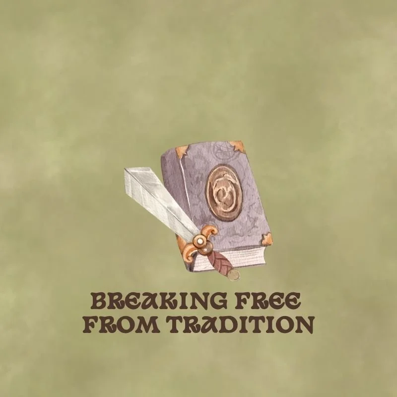 Breaking Free From Tradition Tarot Spread