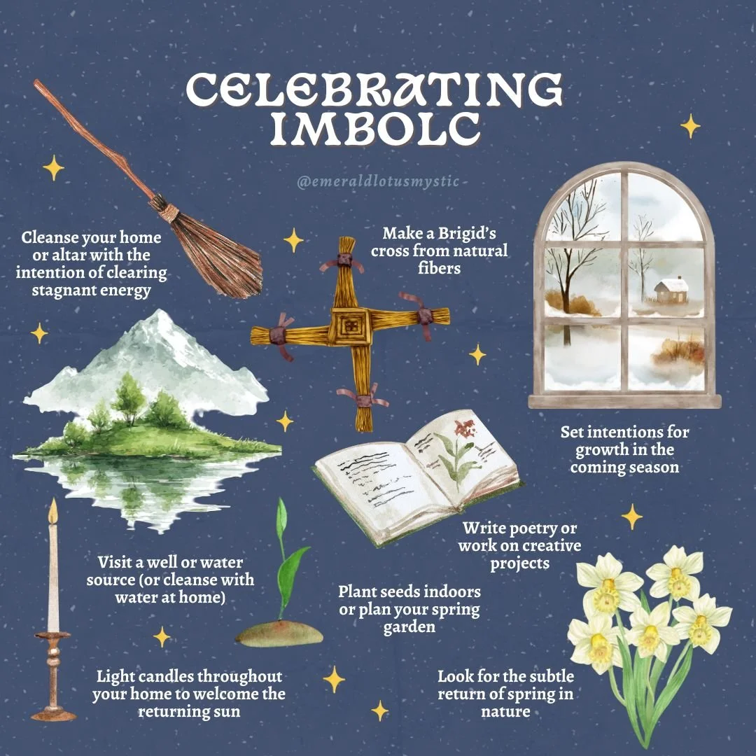 Celebrating Imbolc - February 1| Witches Wheel of the Year