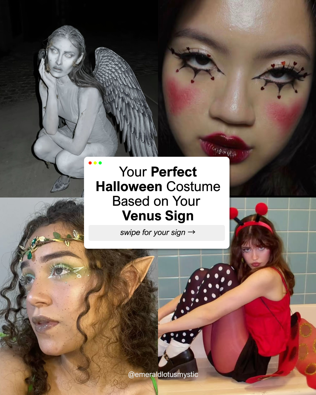 Your Perfect Halloween Costume Based on Your Venus Sign