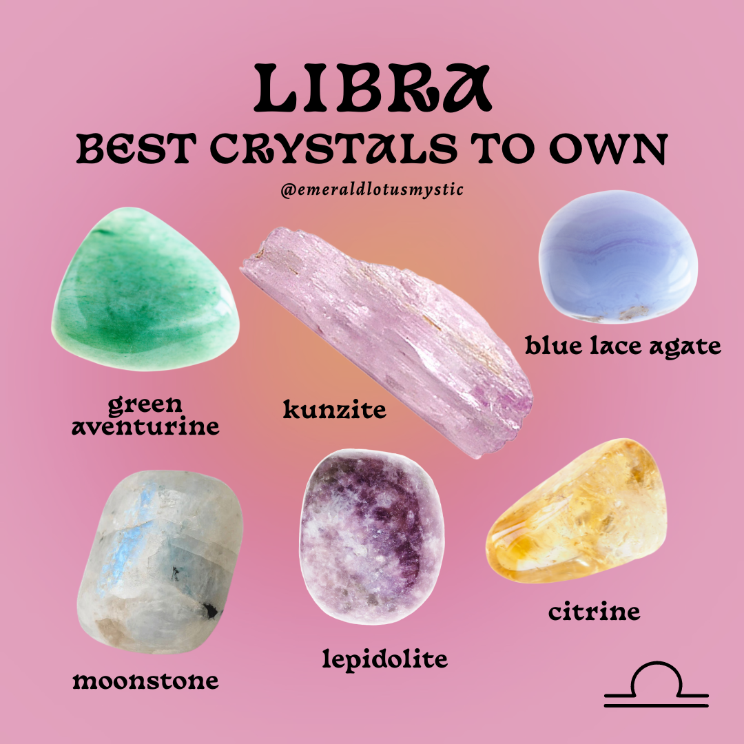 Zodiac Crystal Stones For Libra Man Libra Zodiac Crystal Kit For