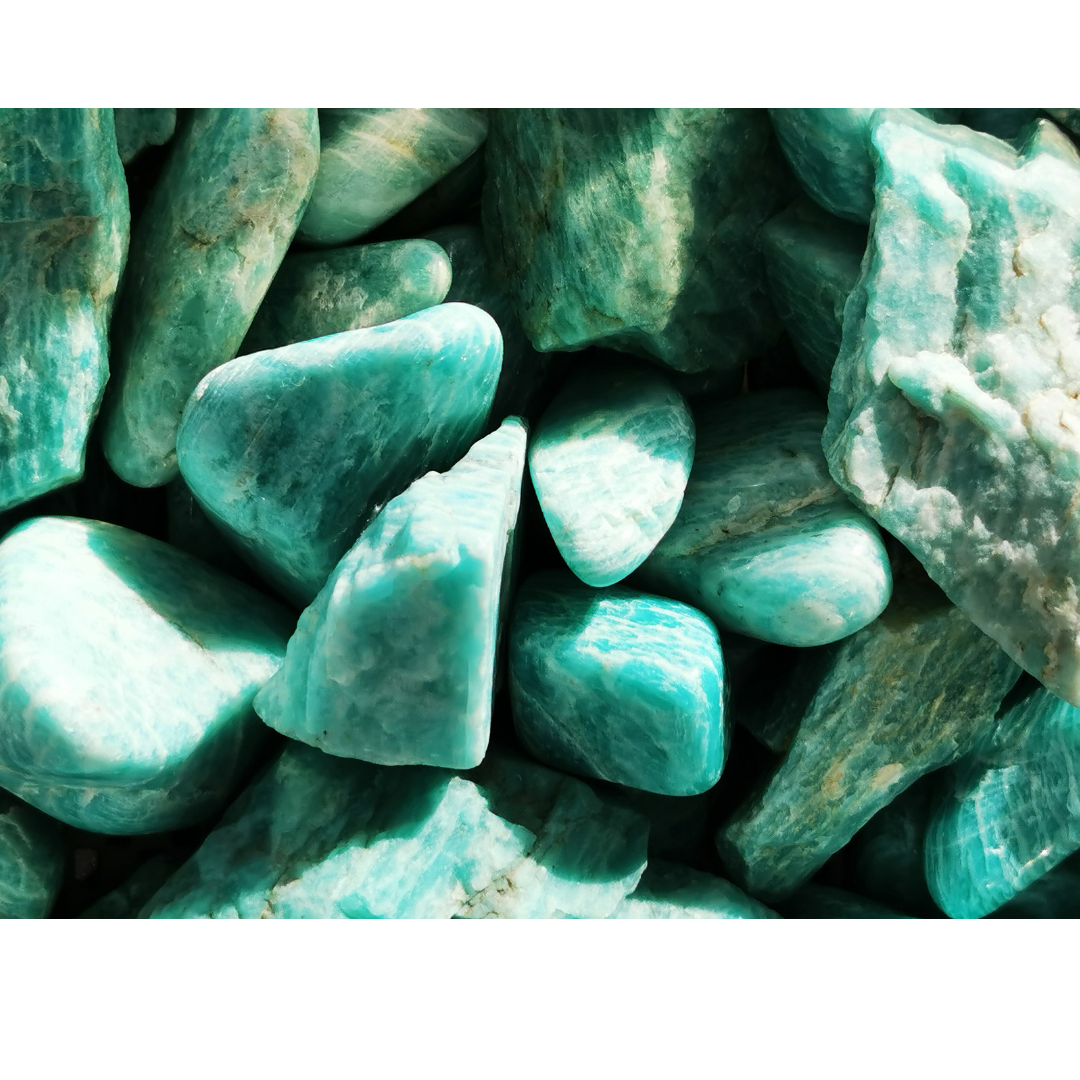 Amazonite Metaphysical Crystal — Emerald Lotus