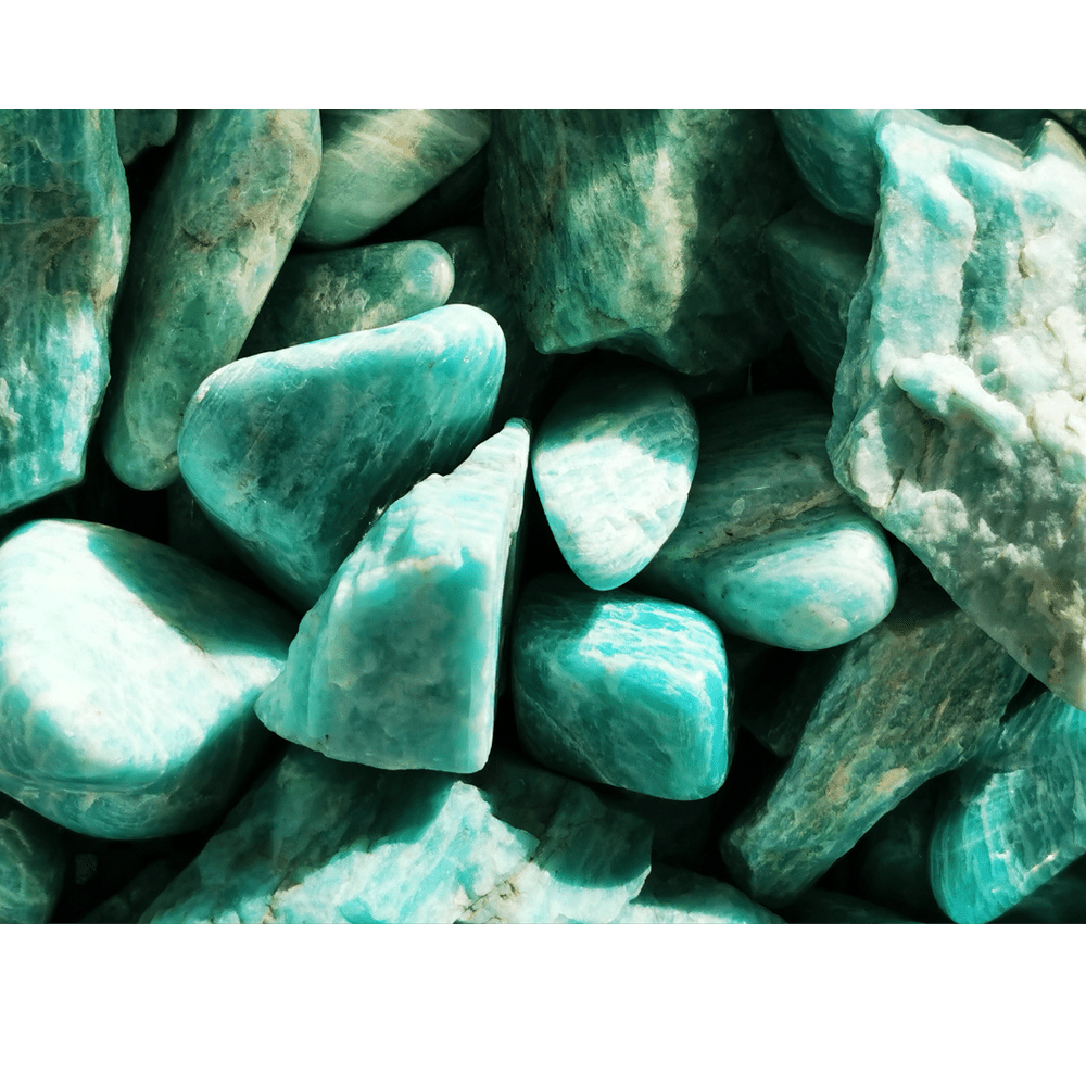 Amazonite Metaphysical Crystal — Emerald Lotus