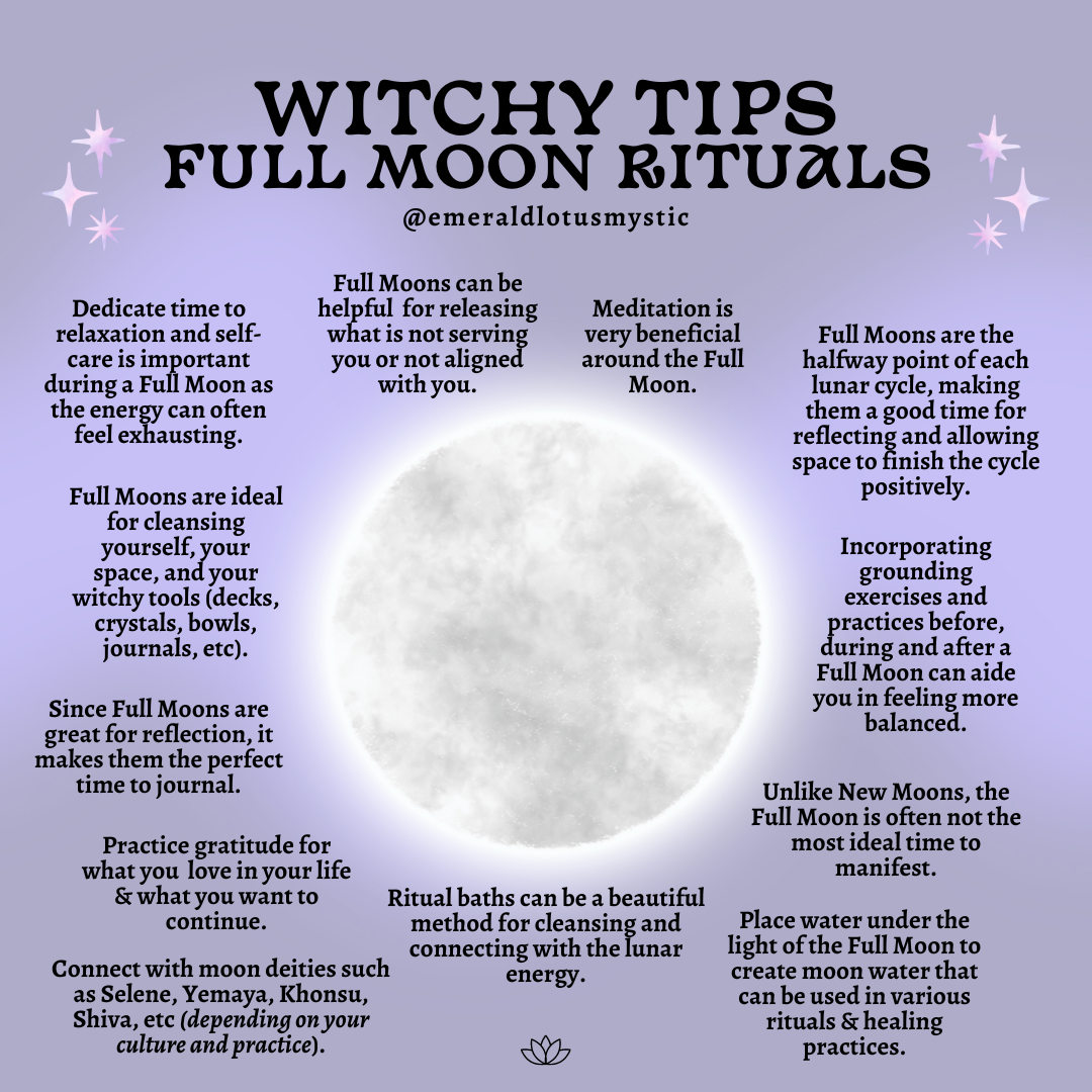 What Should I Do During the Full Moon? Witch Tips for Full Moon Rituals