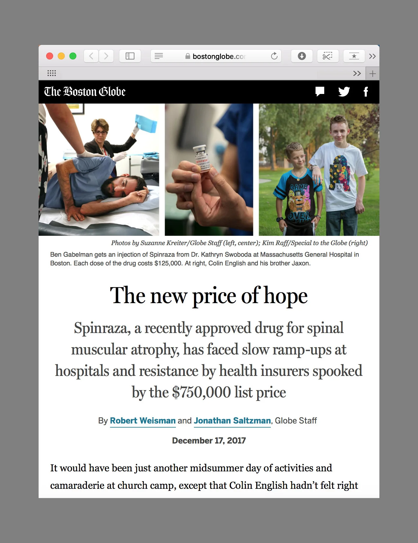   The New Price of Hope  