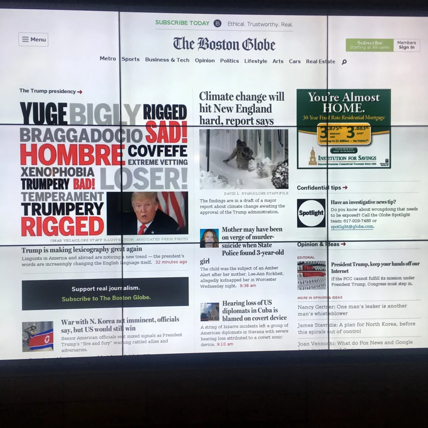   Trump is making lexicography great again  