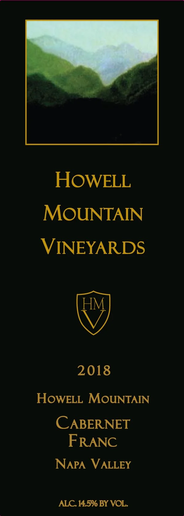 Howell Mountain Vineyards 2018 Cabernet Franc