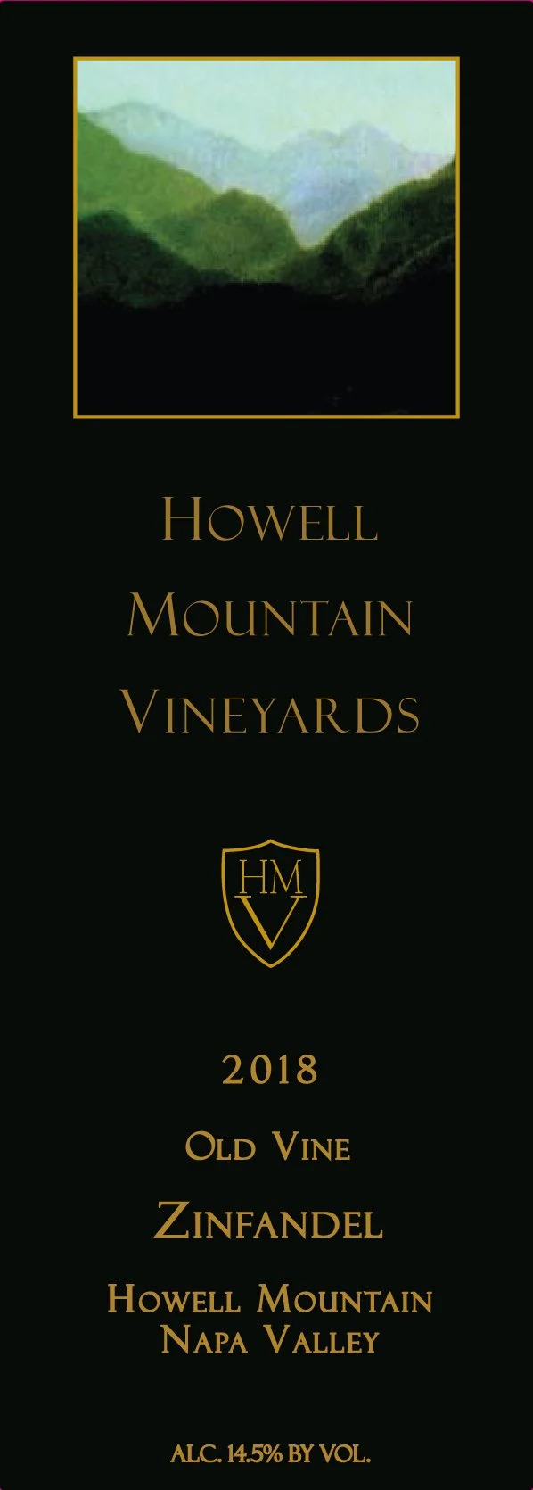 Howell Mountain Vineyards 2018 Old Vine Zinfandel
