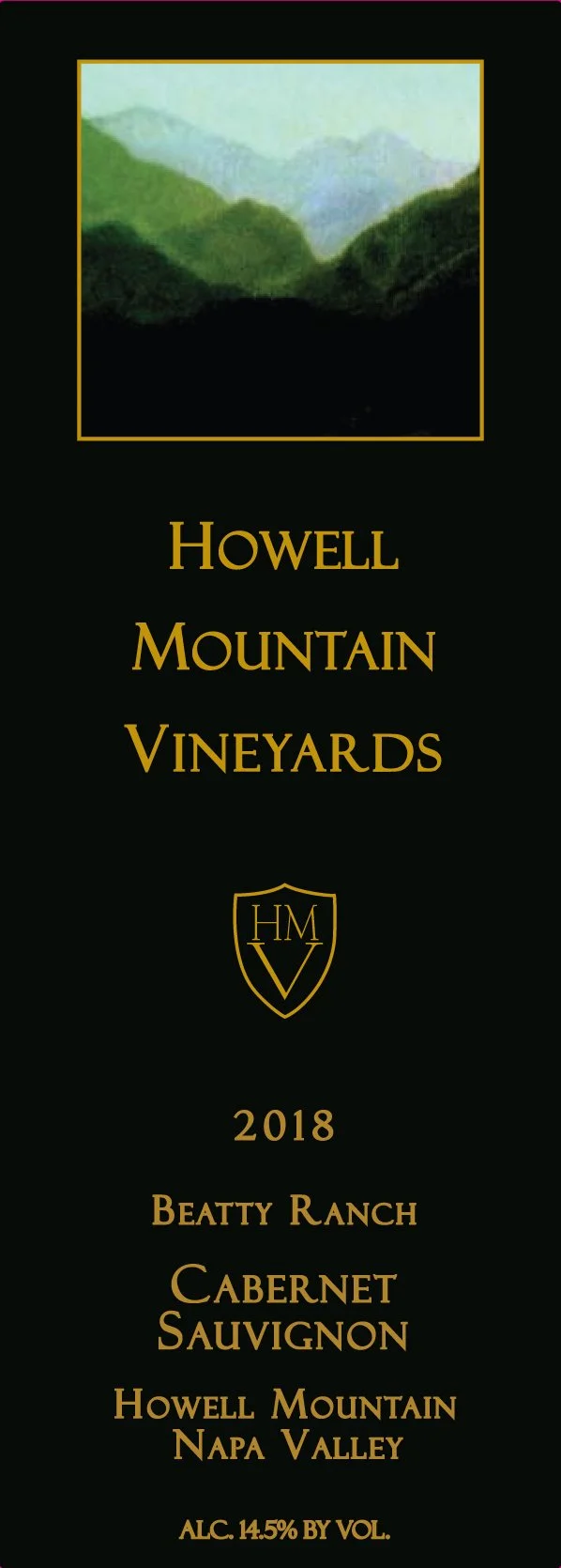 Howell Mountain Vineyards 2018 Beatty Ranch Cabernet Sauvignon