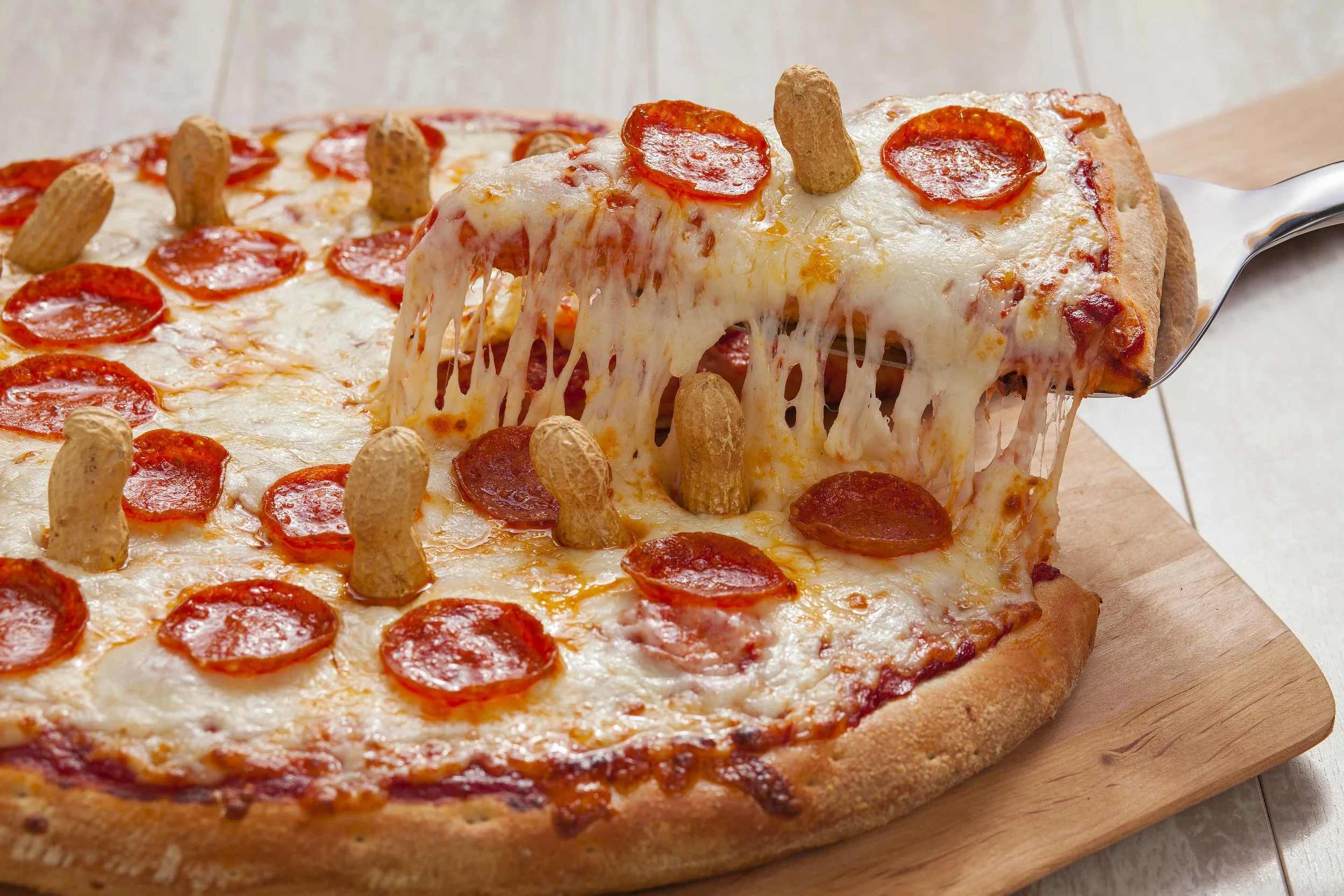 Spicy Peanut Butter Pizza
