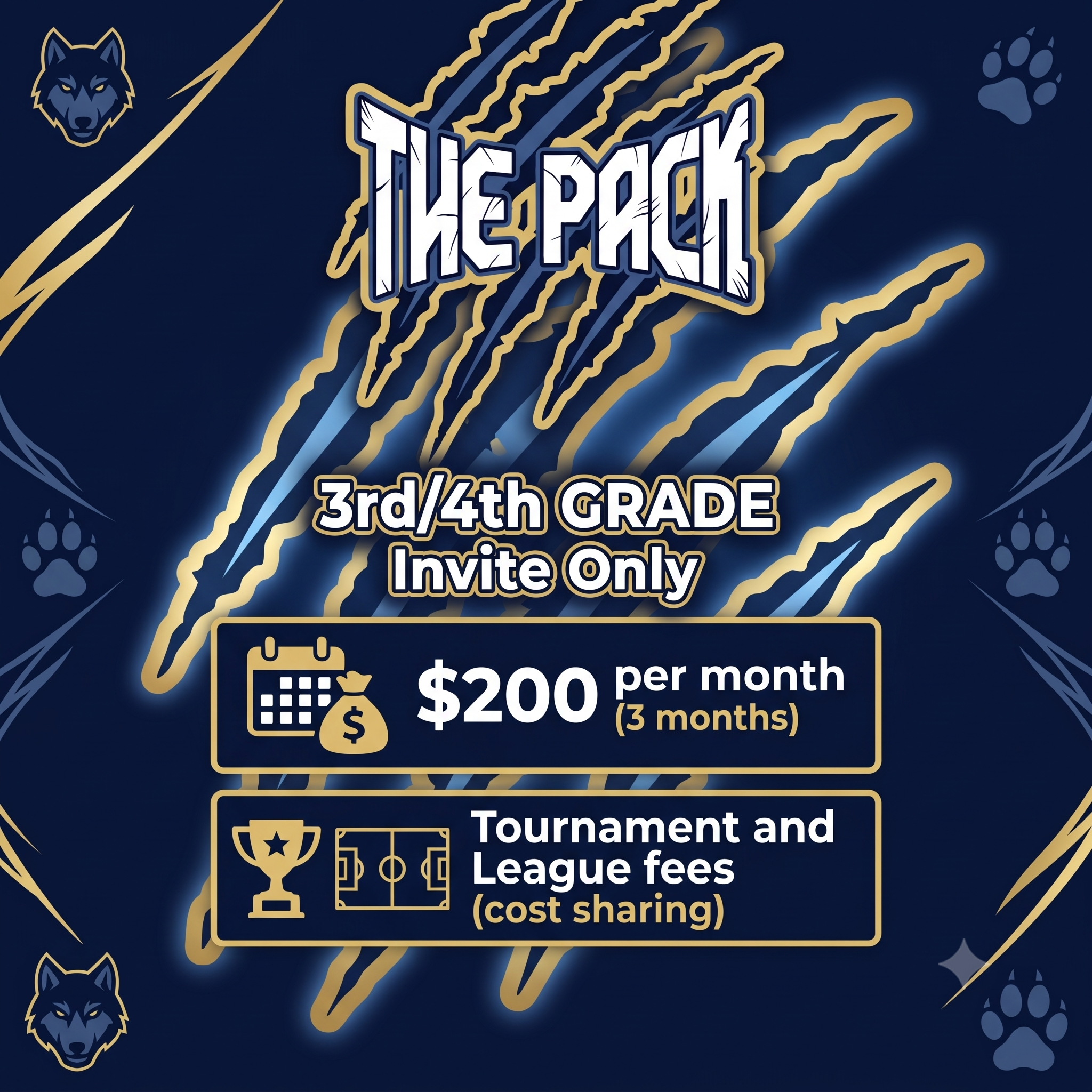 3/4th invite only team