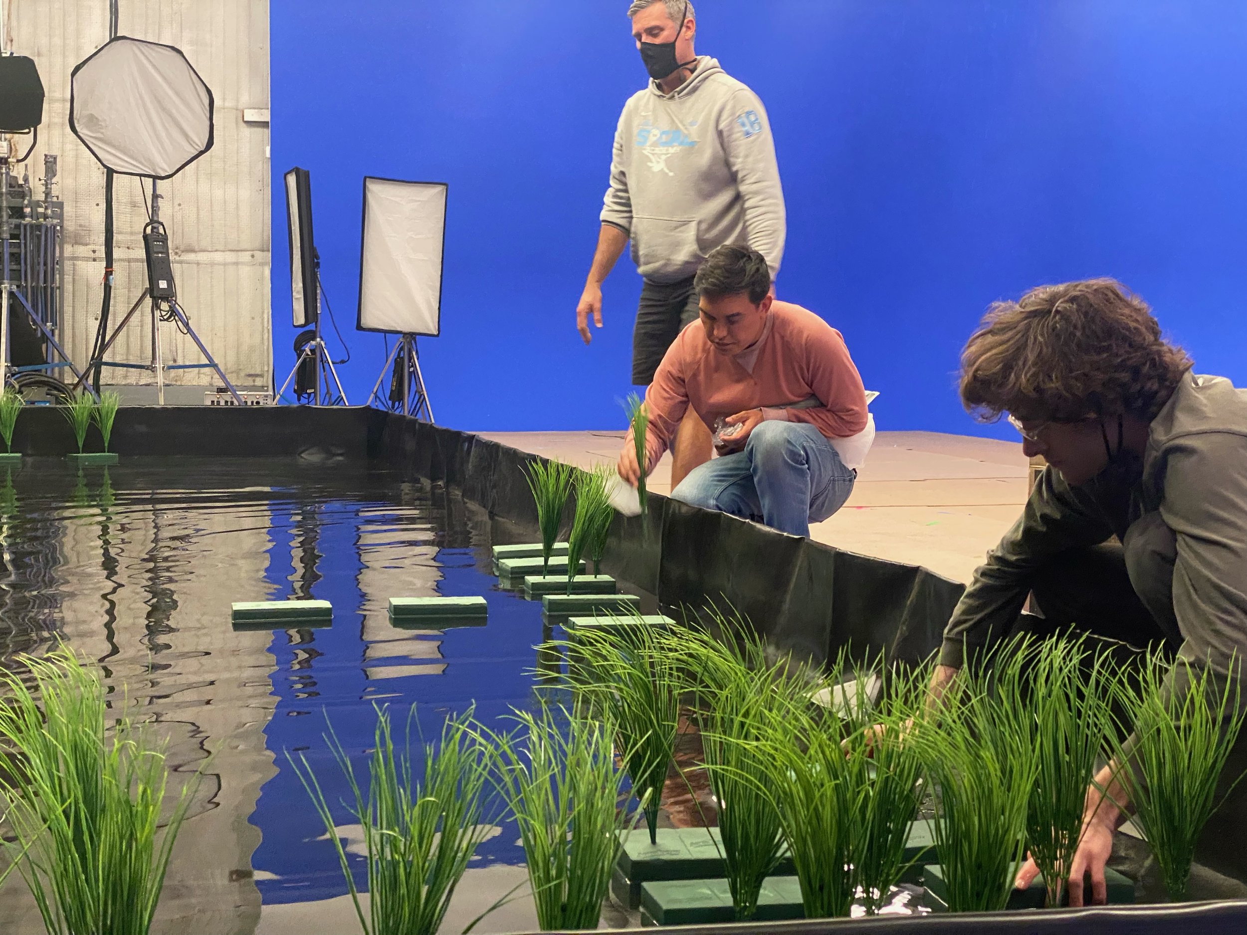 Building A Rice Paddy Field