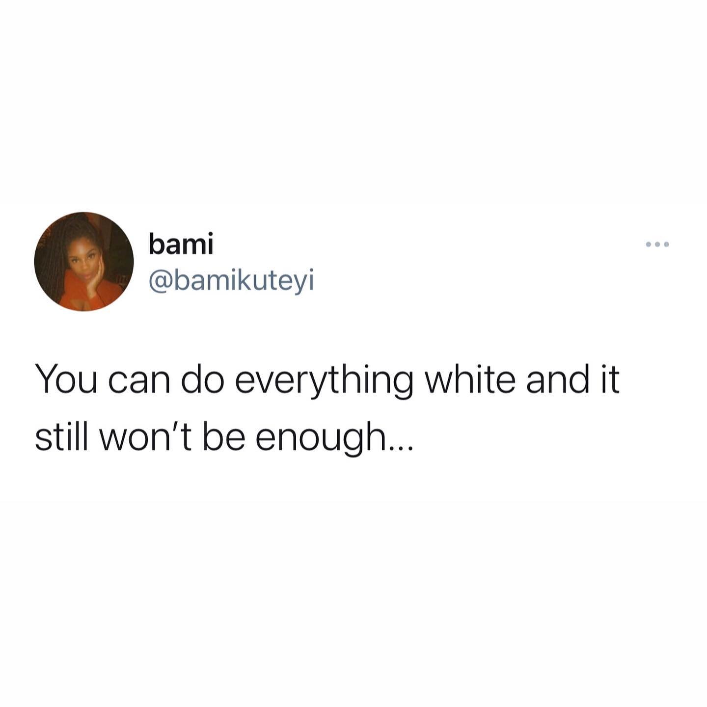 It&rsquo;s just never enough until you realise that you are MORE than enough. 

As if we didn&rsquo;t already do enough emotional labour last year 😬

#protectblackwomen #oprahmeghanharry