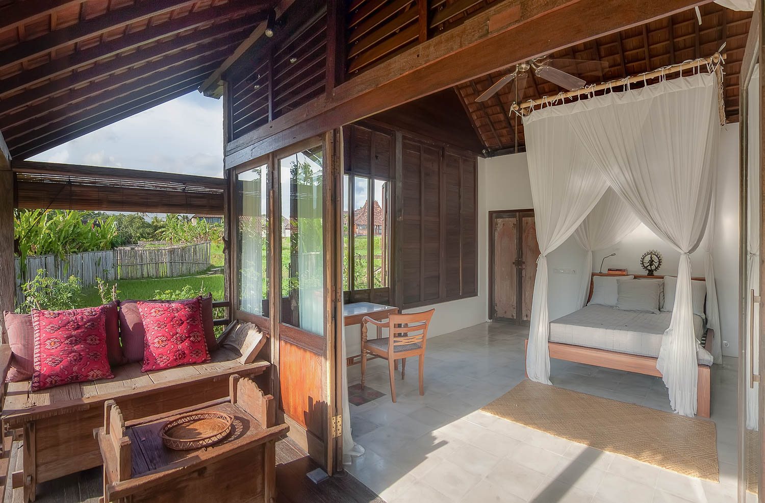 Indoor outdoor Bedroom