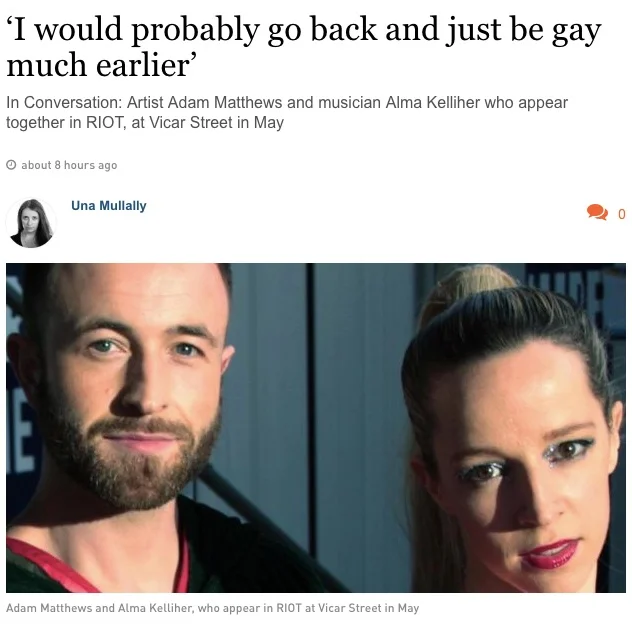 In Conversation in the Irish Times