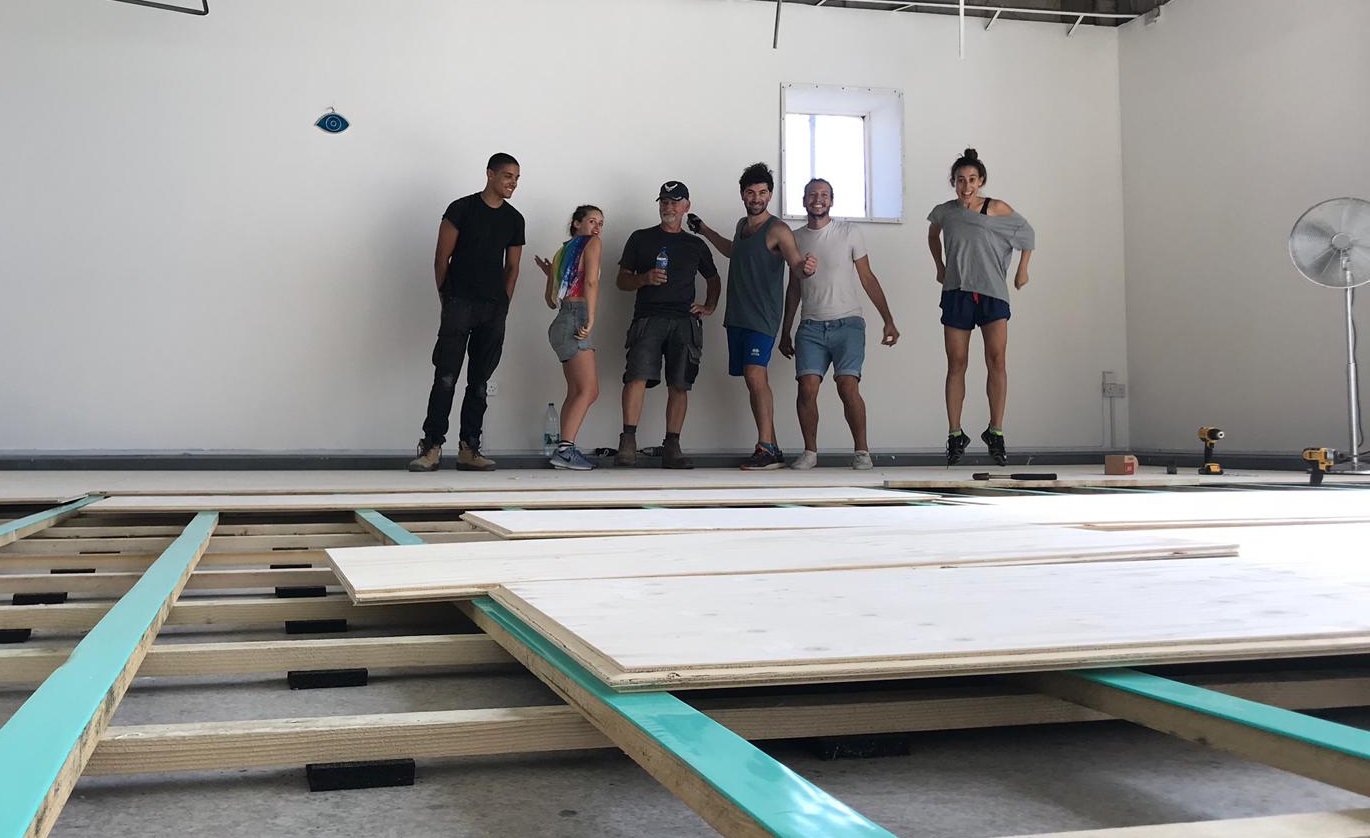 The amazing Saturday team! L - R: Kai, Jess, Gary, Jonny, Darran & Sivi