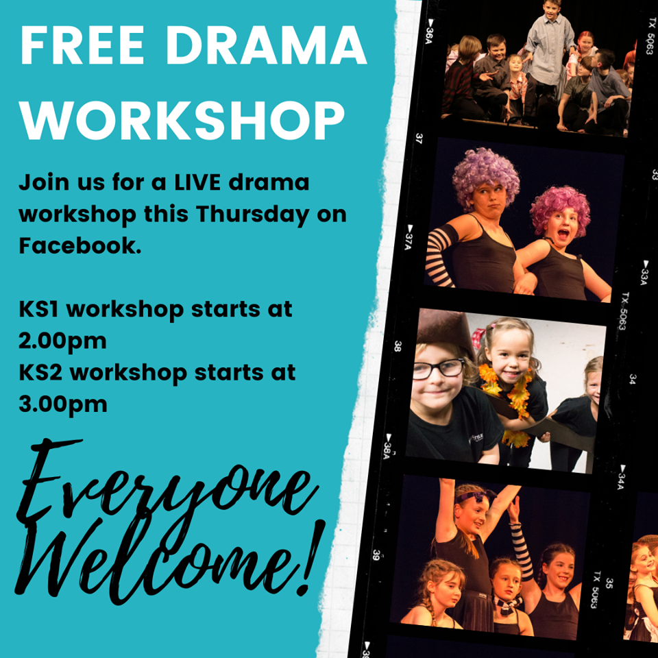 FREE Drama workshop - KS1 &amp; KS2 students